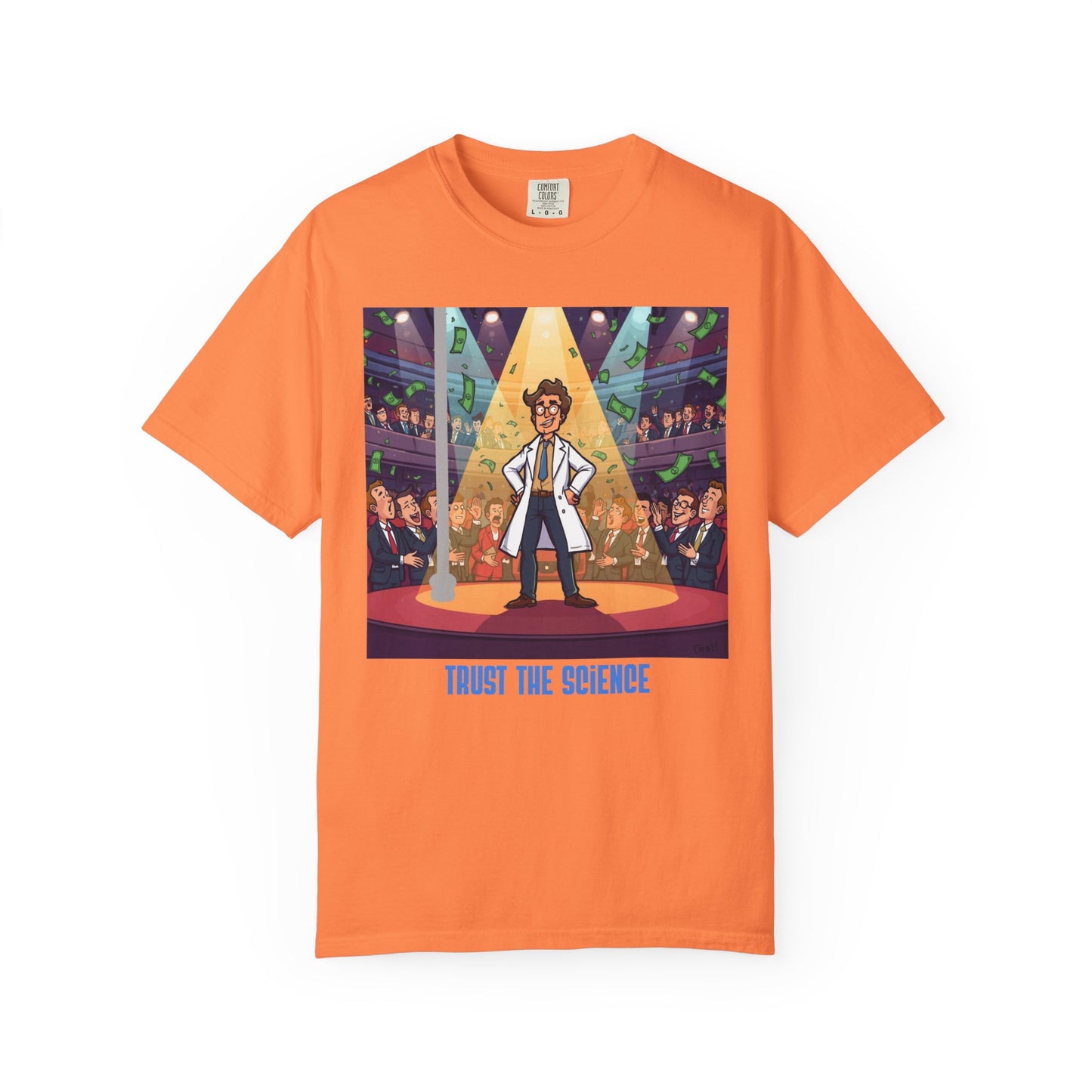 Trust the Science T-Shirt — Cheerful Scientist Graphic Tee