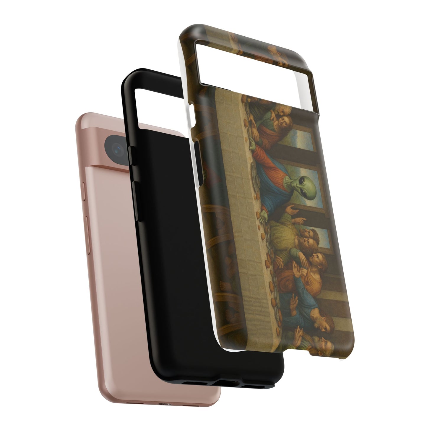 Phone Case - 'The Last Supper' Alien Parody Protective Cover