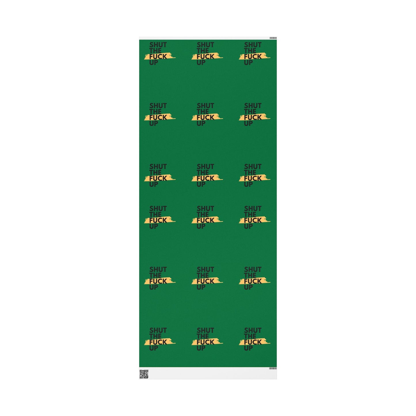 Green Tractor Pattern Wrapping Paper — Farm-Themed Gift Wrap Roll