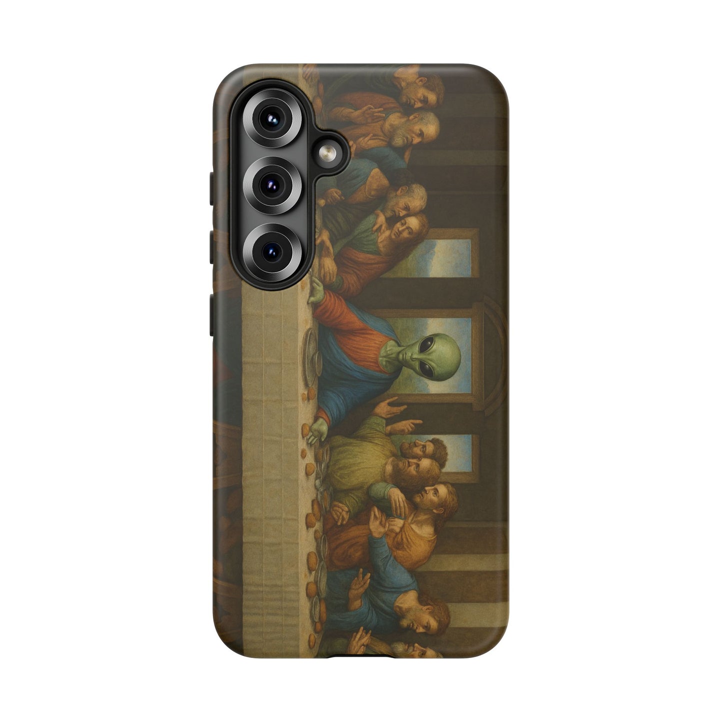Phone Case - 'The Last Supper' Alien Parody Protective Cover