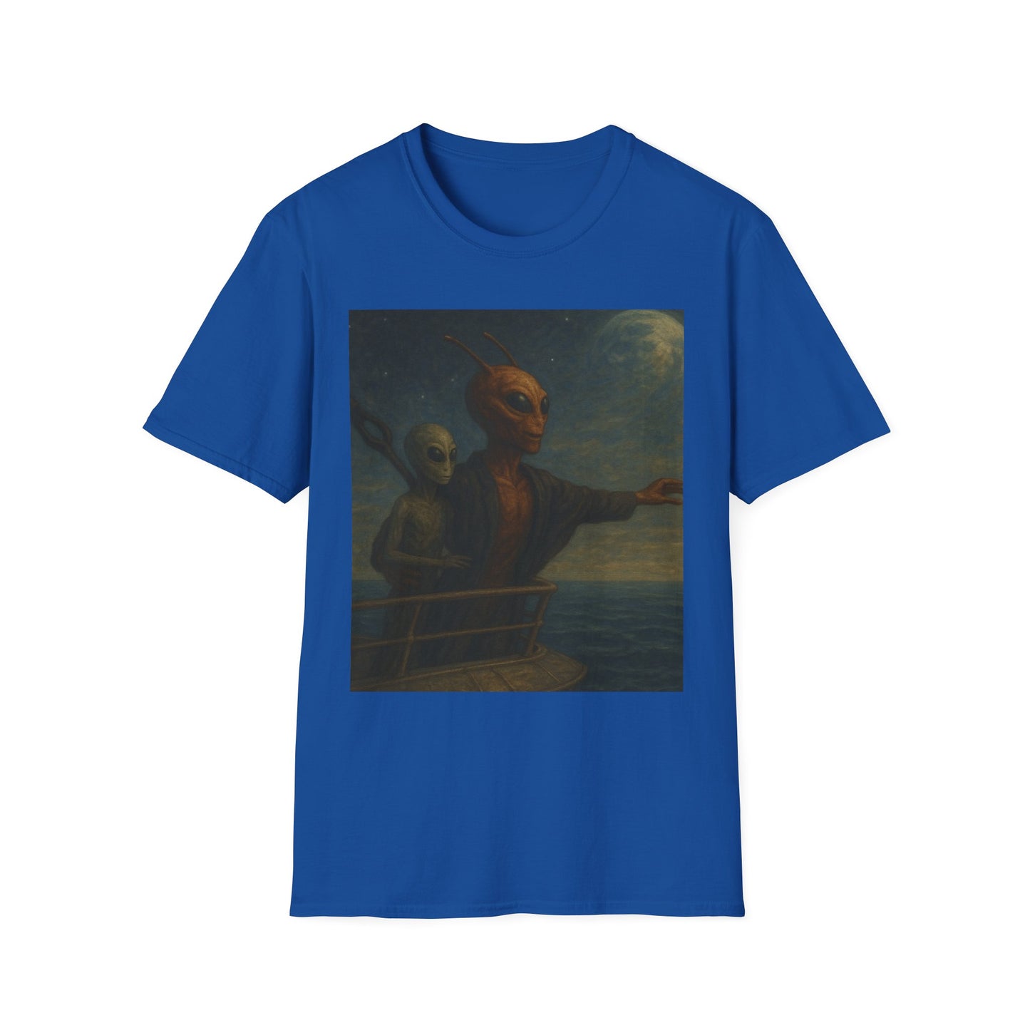 Alien Voyage T-Shirt — Vintage Surreal Art Tee