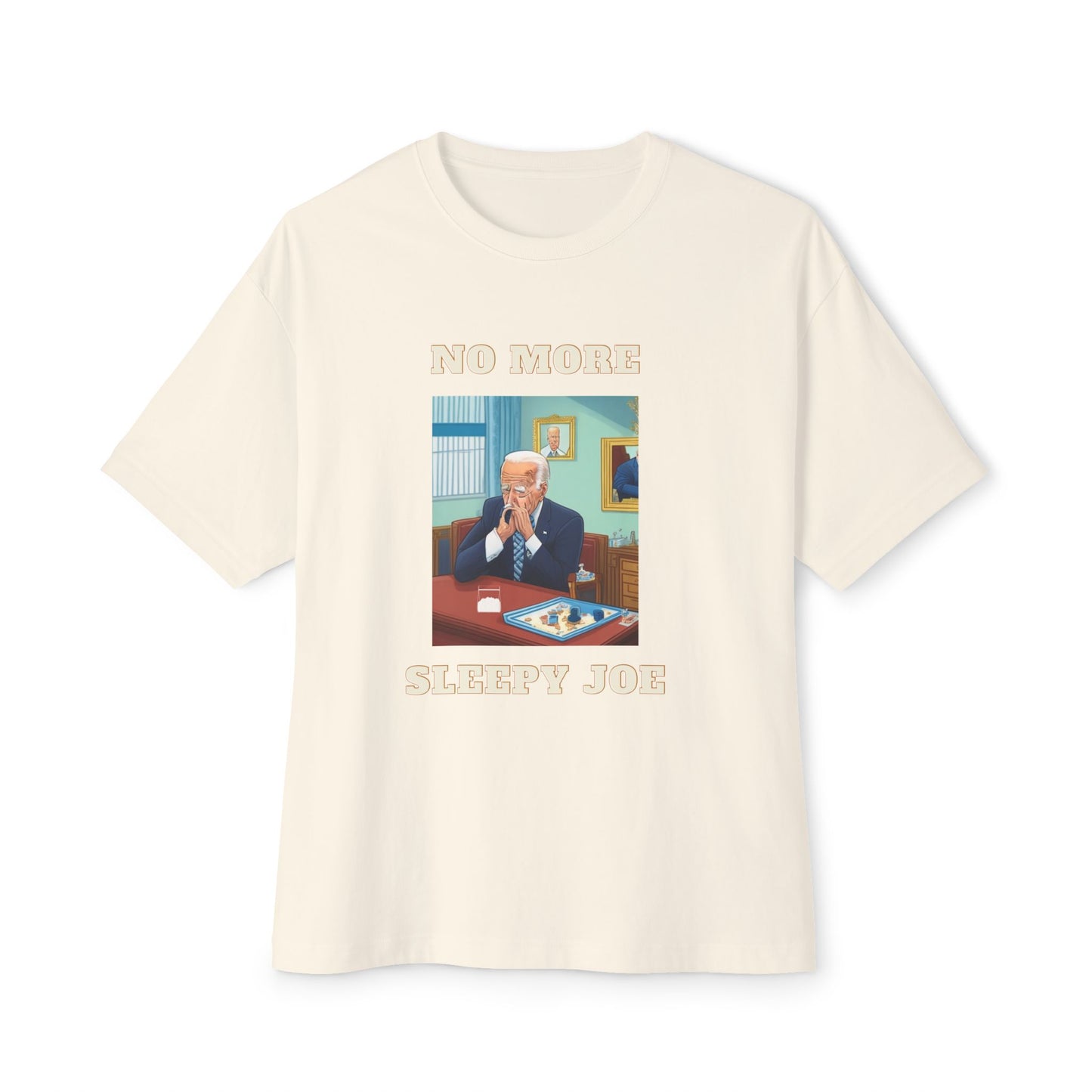 Political Statement Tee – "No More Sleepy Joe" Graphic Shirt