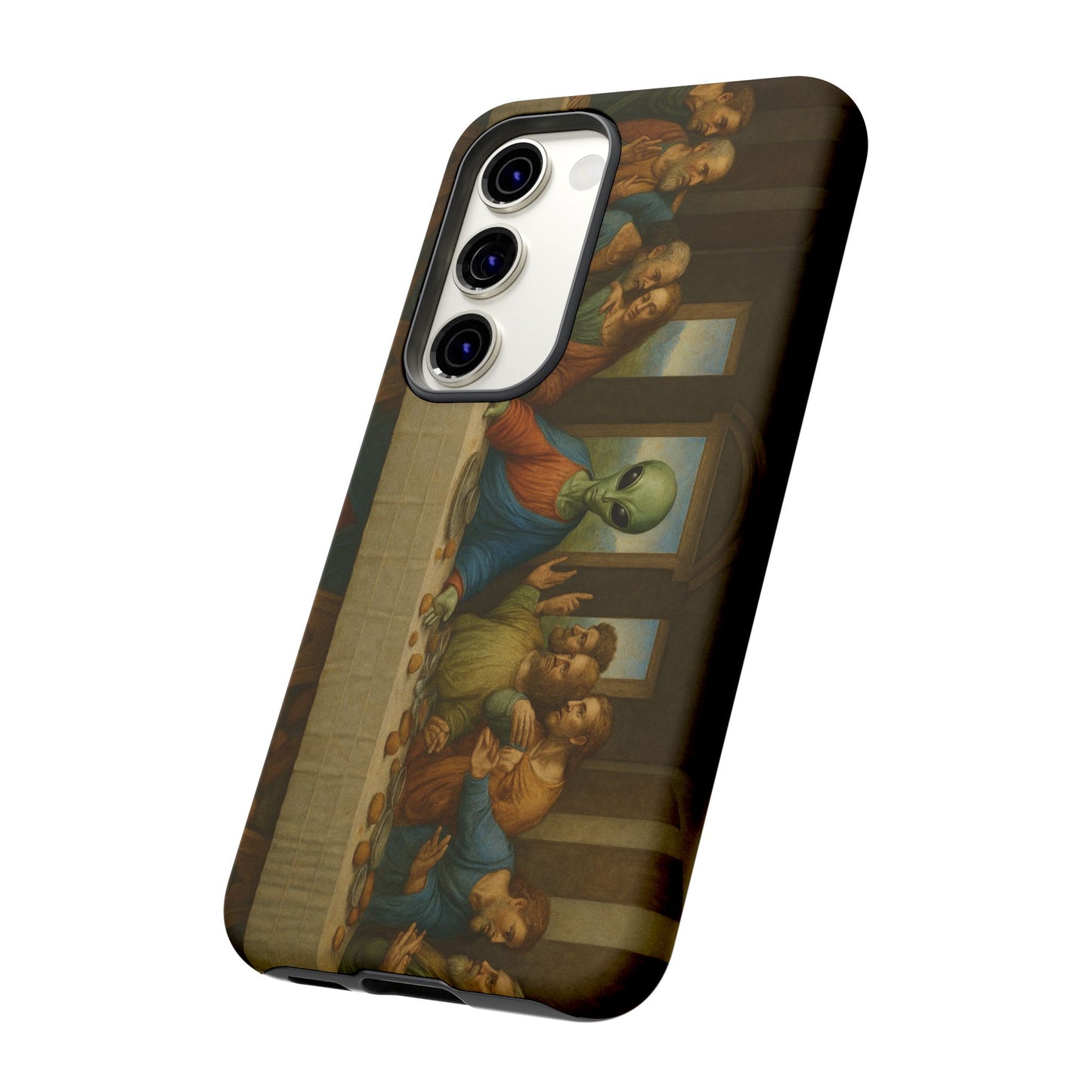 Phone Case - 'The Last Supper' Alien Parody Protective Cover