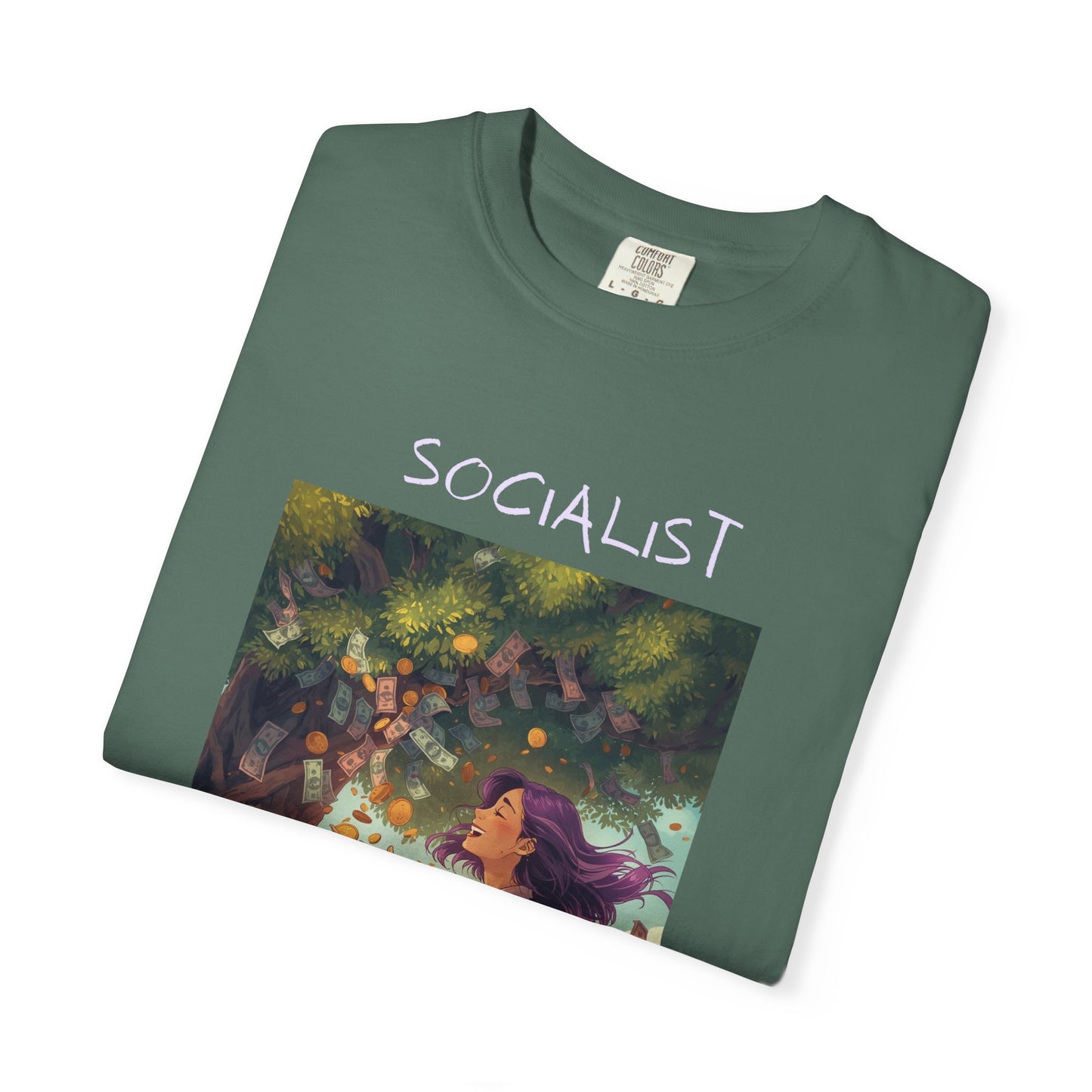 Socialist Economy T-Shirt — Illustrated Garden Graphic Tee