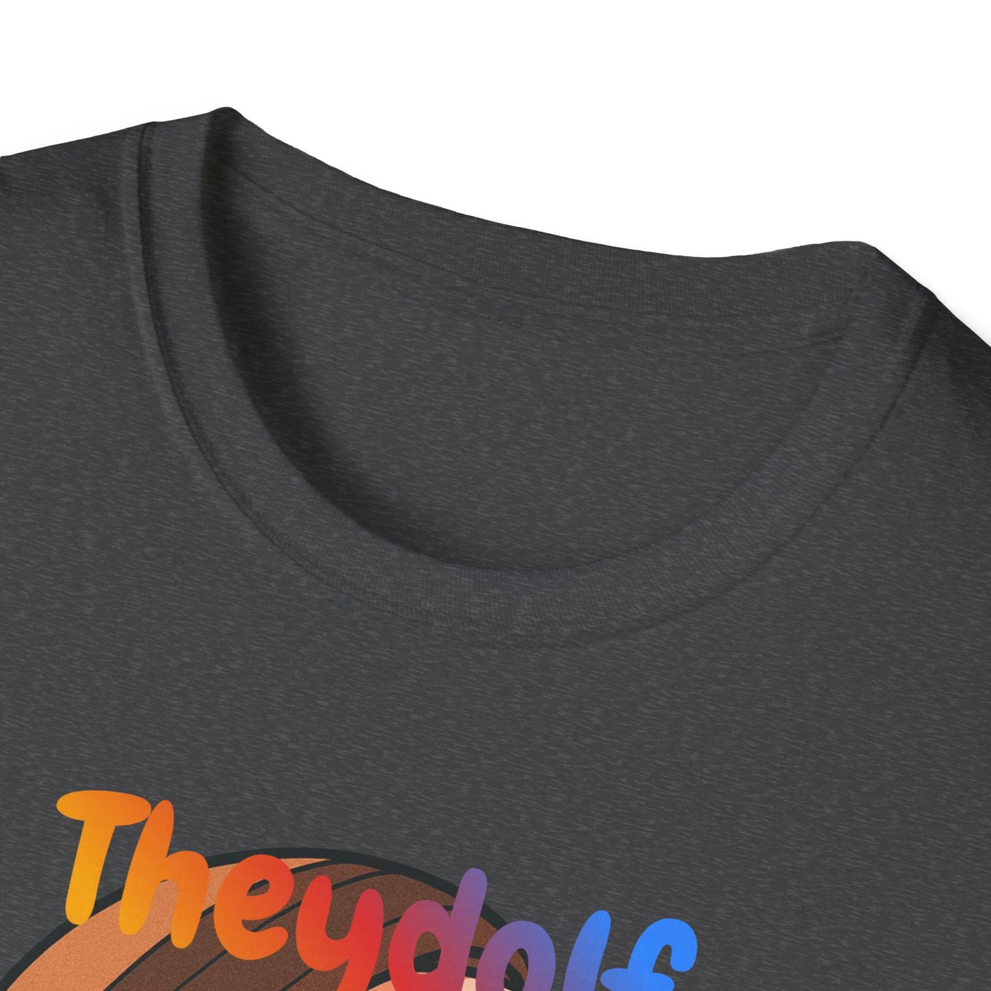 Pronoun Pride T-Shirt — They/Them Illustrated Portrait Tee