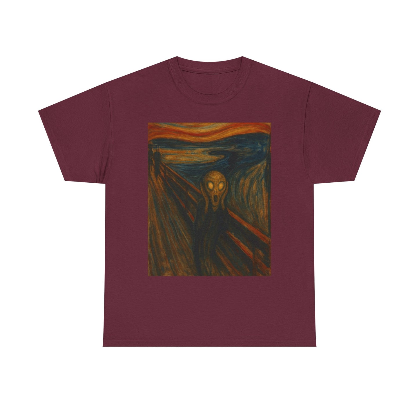 Scream Art T-Shirt — Expressionist Painting Graphic Tee