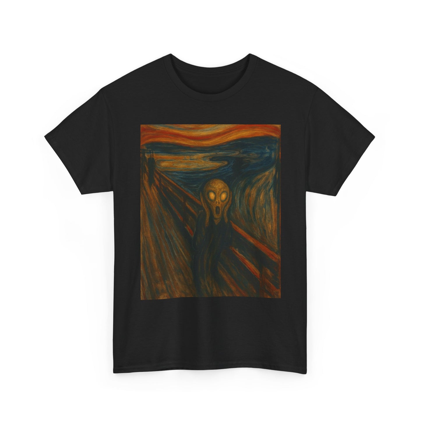 Scream Art T-Shirt — Expressionist Painting Graphic Tee