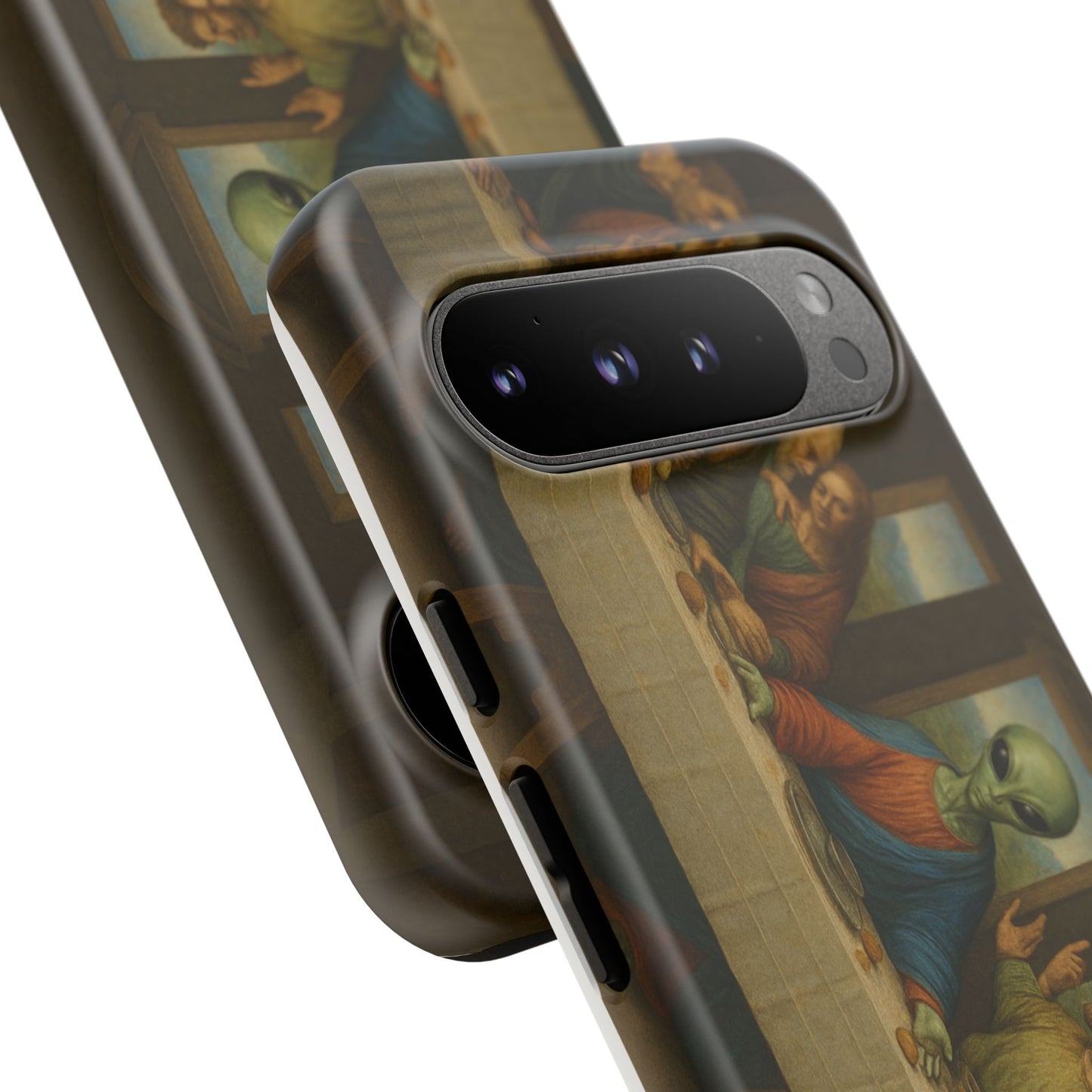 Phone Case - 'The Last Supper' Alien Parody Protective Cover