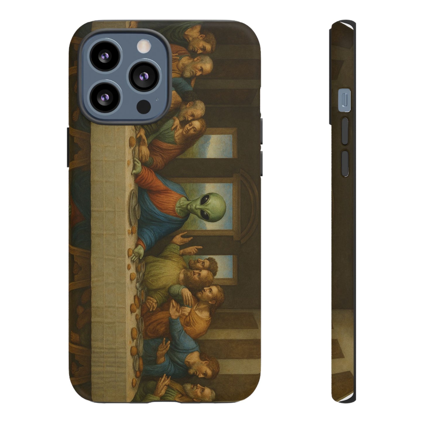 Phone Case - 'The Last Supper' Alien Parody Protective Cover