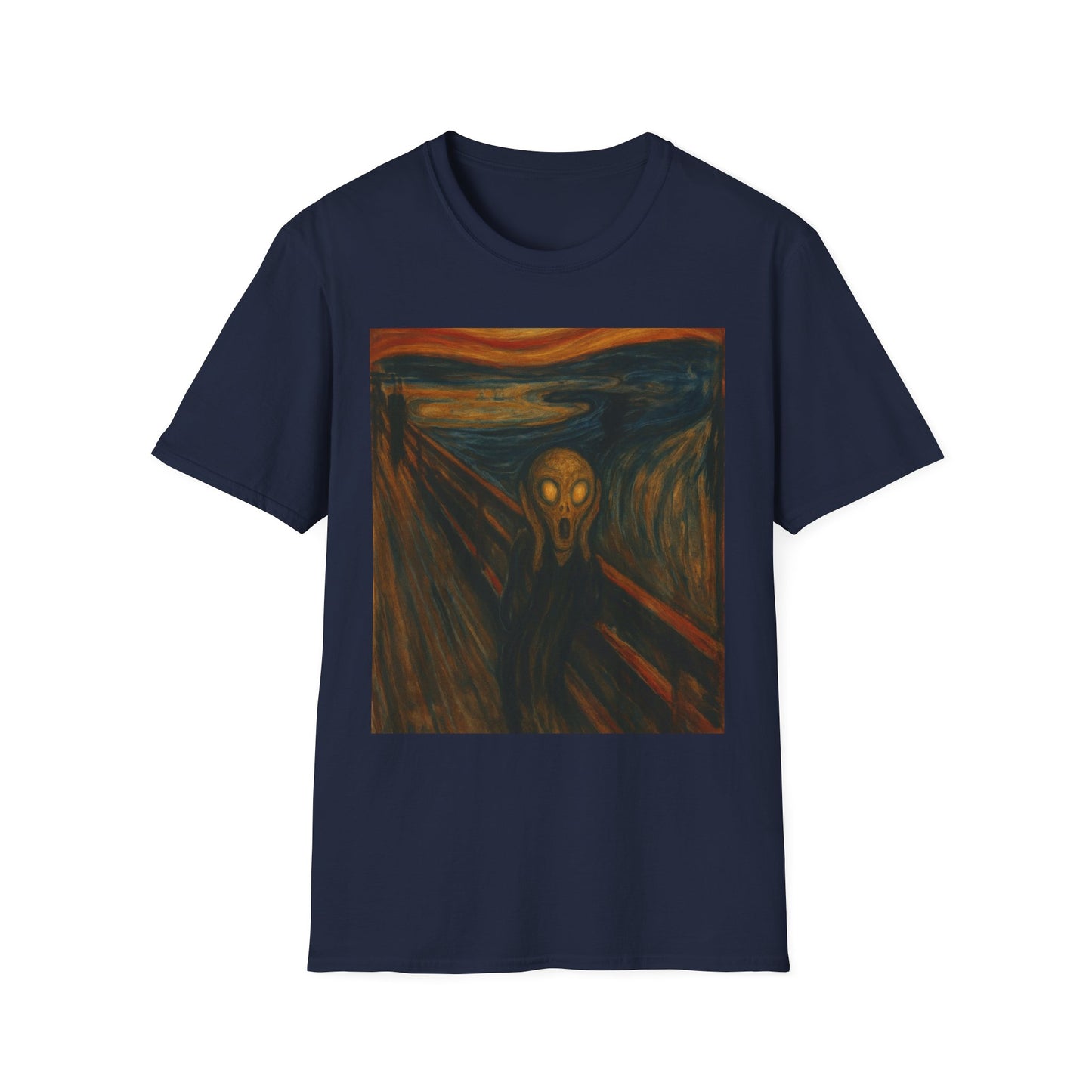 Scream Art T-Shirt — Classic Expressionist Print