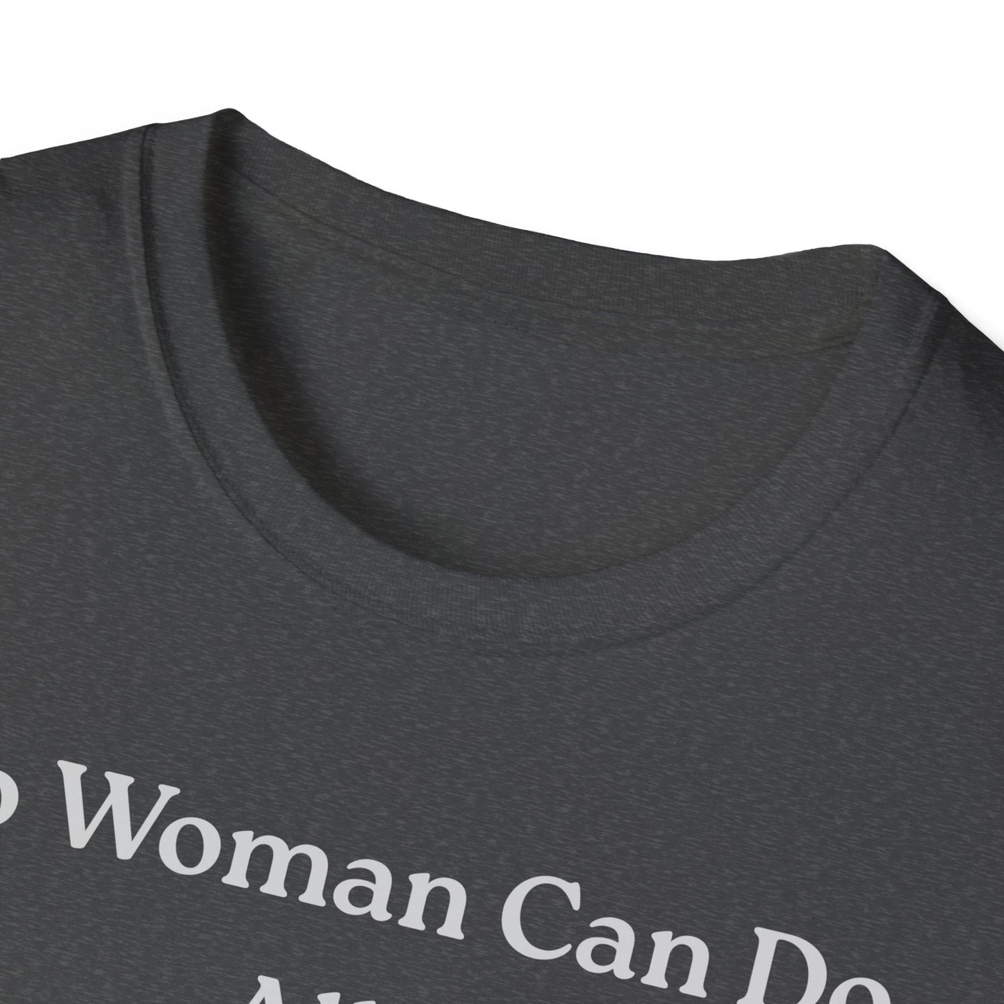 Controversial Checklist T-Shirt — "No Woman Can Do All 3" Graphic Tee