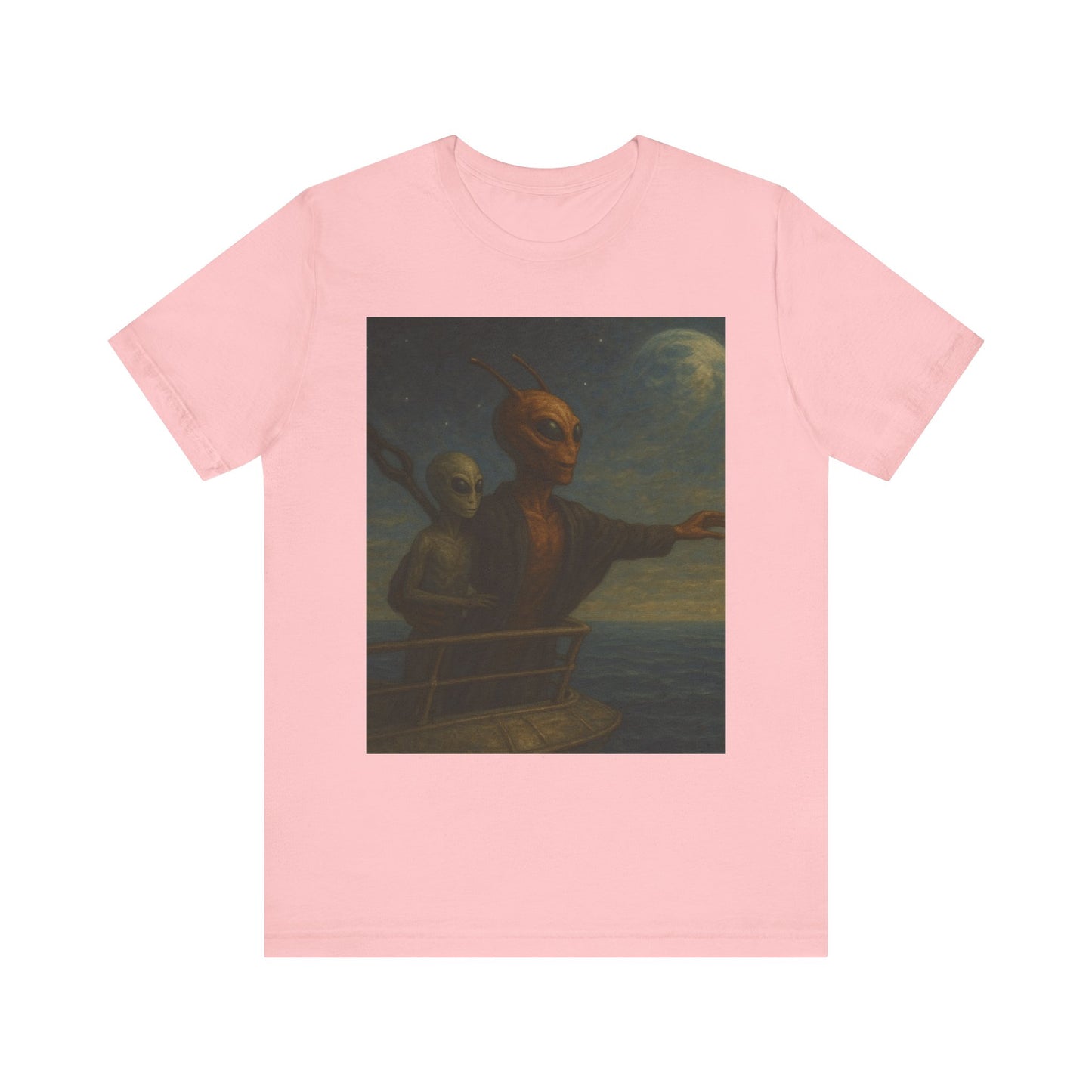 Alien Voyage T‑Shirt — Vintage Surreal Art Tee