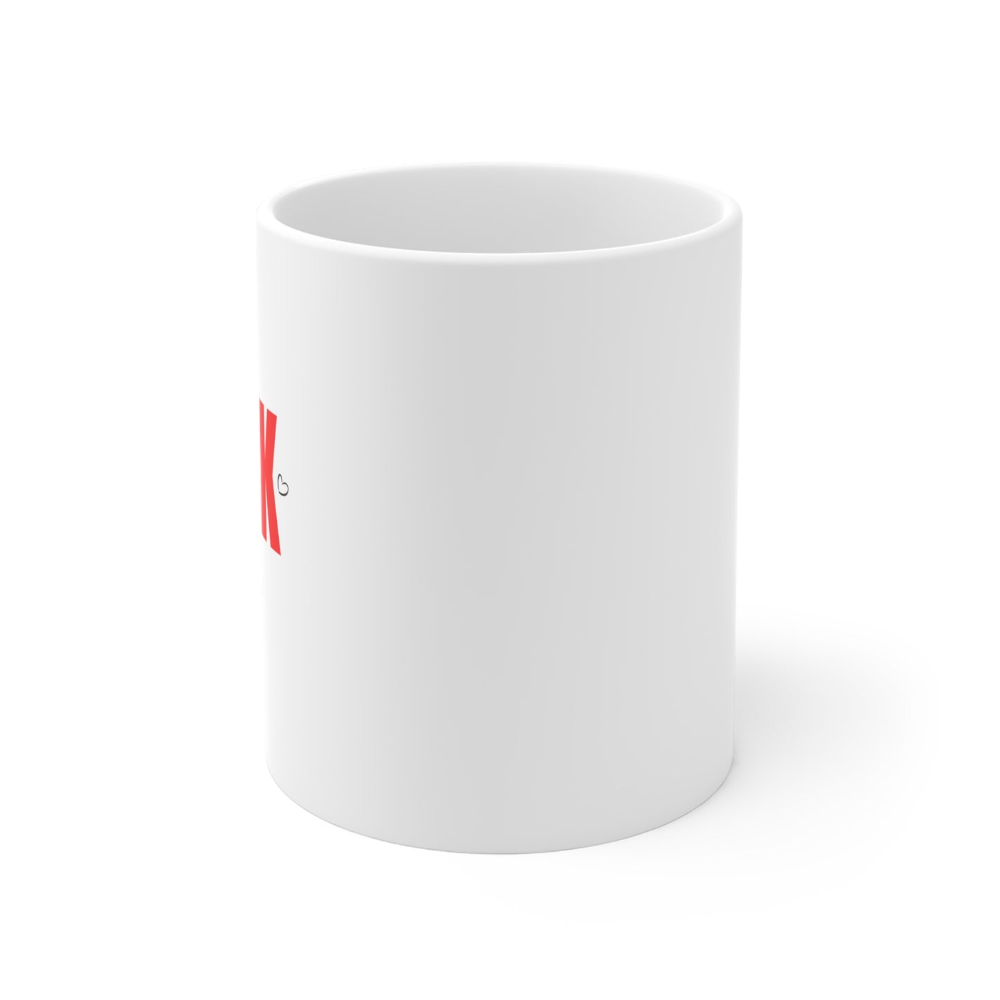 Offensive Message Mug — “F*** Off” Bold Red Text 11oz Coffee Cup