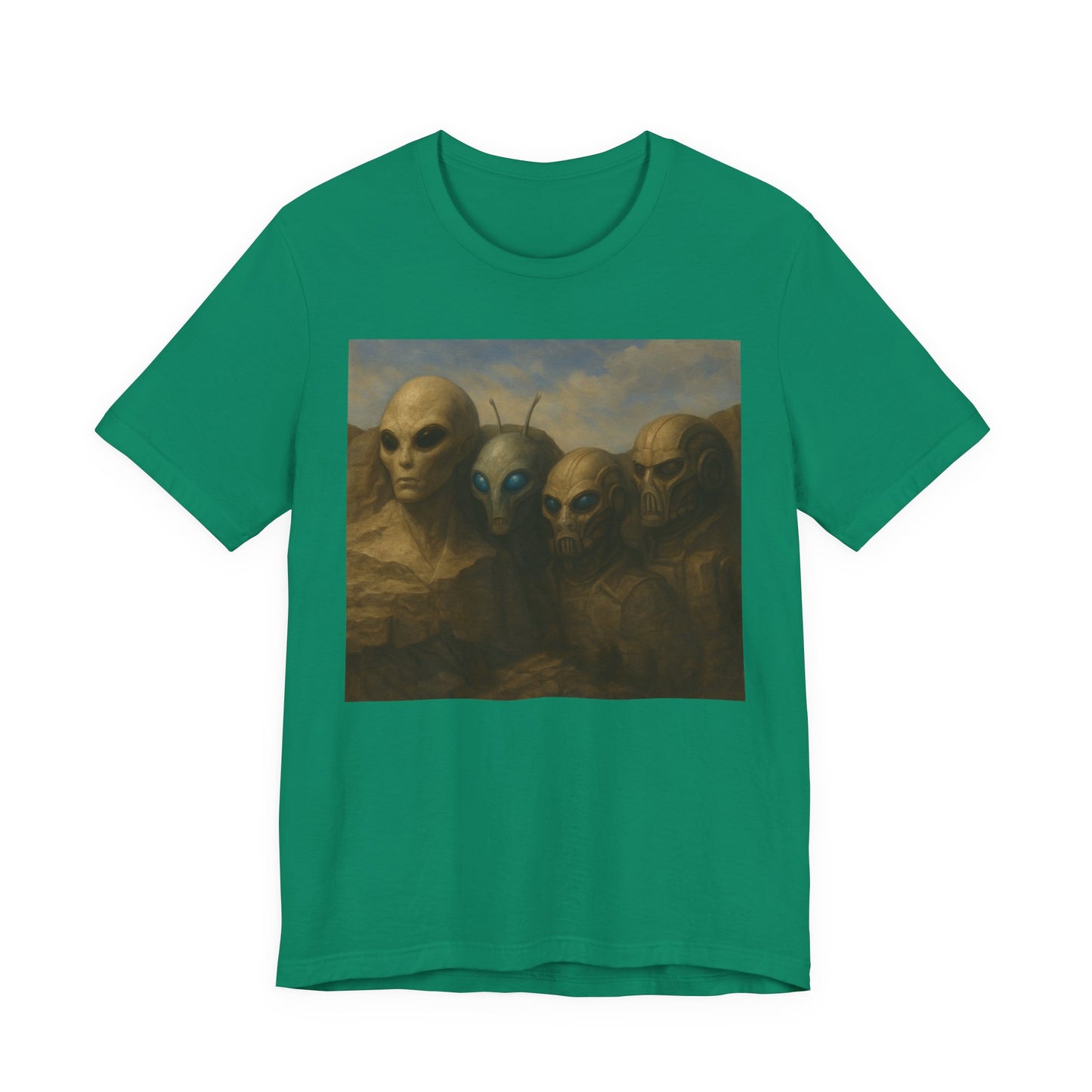 Alien Portrait T-Shirt — Vintage Sci‑Fi Art Tee