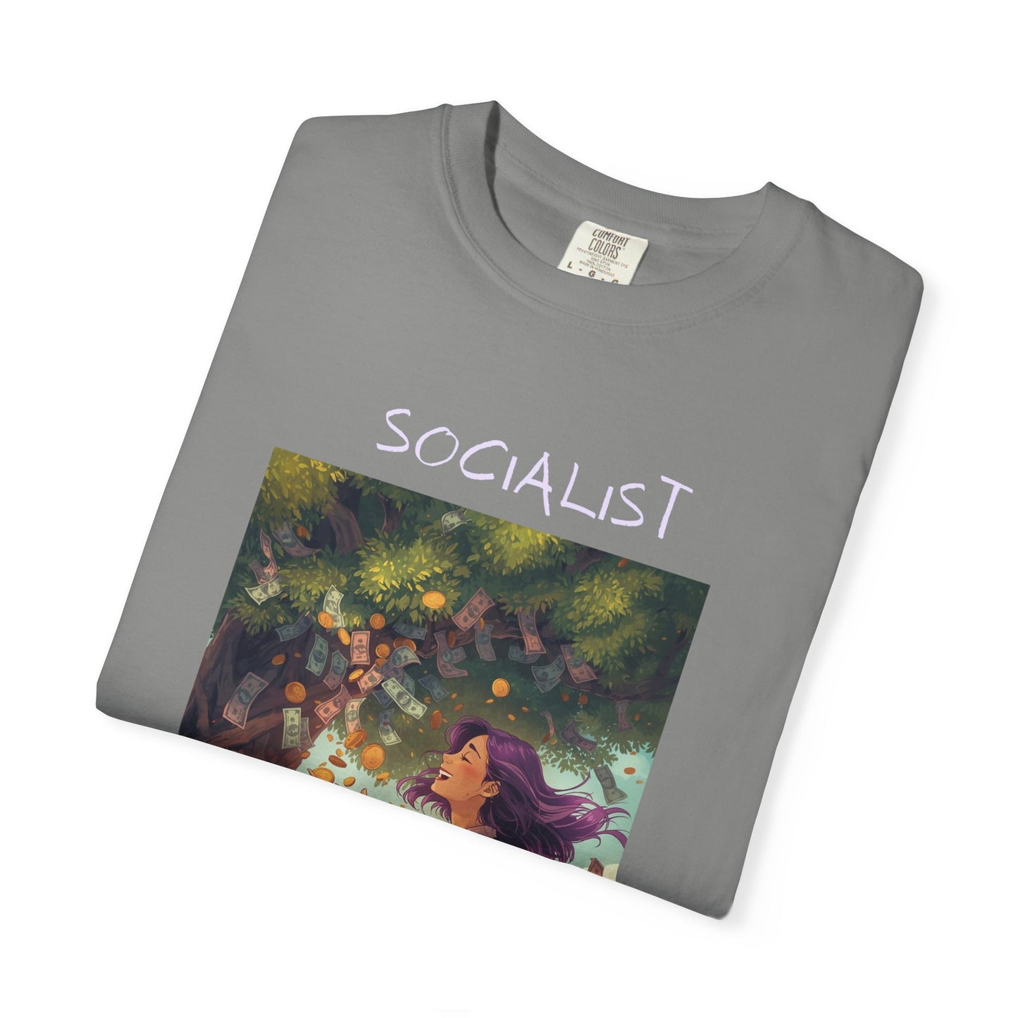 Socialist Economy T-Shirt — Illustrated Garden Graphic Tee