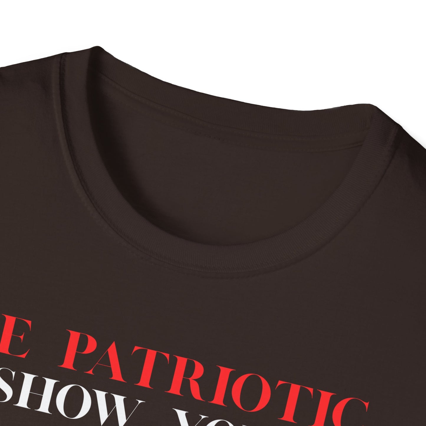 Graphic T-Shirt — "Be Patriotic Show Your Boobs to a Veteran" (Veteran Humor Tee)