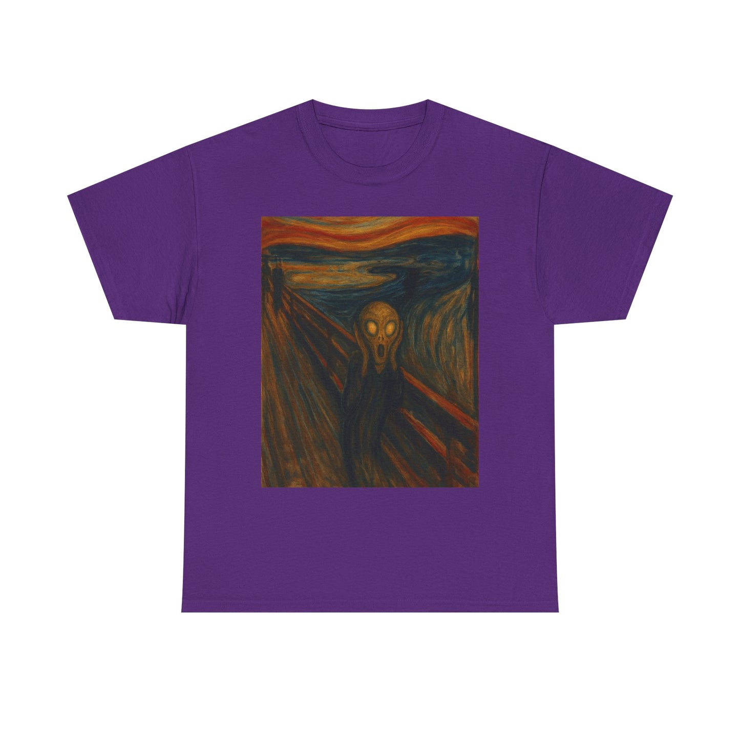 Scream Art T-Shirt — Expressionist Painting Graphic Tee