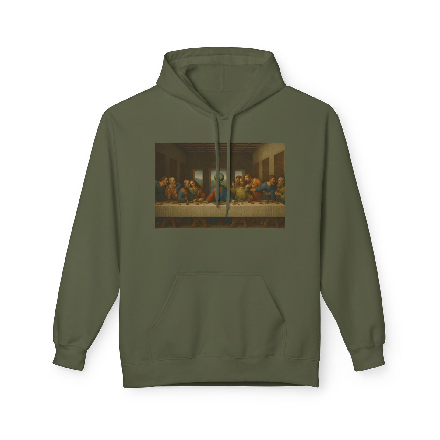 Last Supper Hoodie — Renaissance Art Pullover Sweatshirt