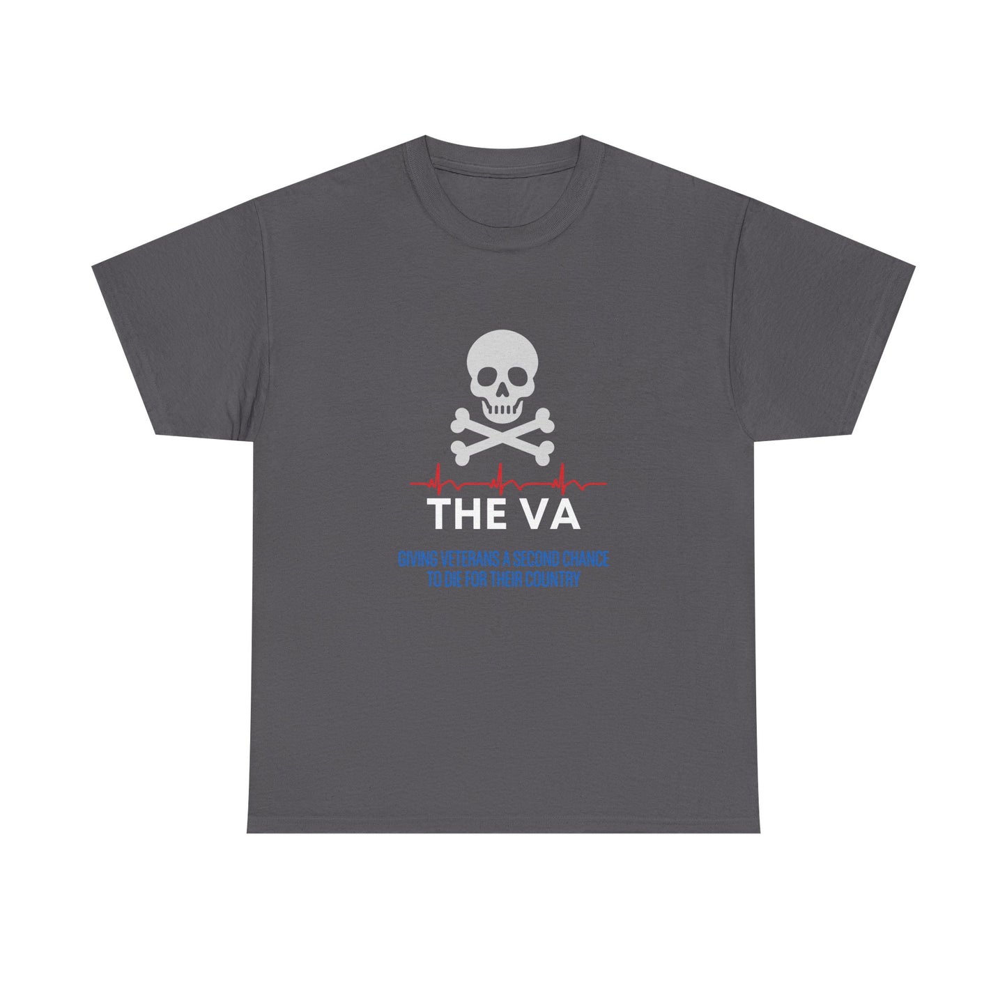 Veteran Skull & Crossbones Tee – “THE VA” Tribute T-Shirt