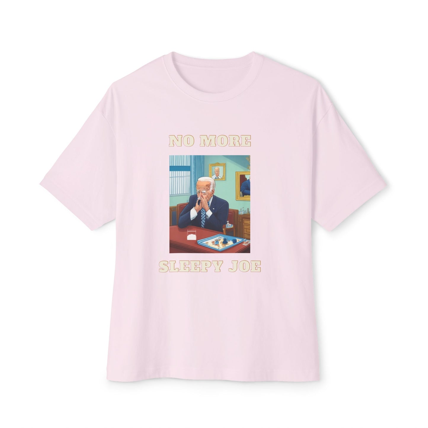 Political Statement Tee – "No More Sleepy Joe" Graphic Shirt