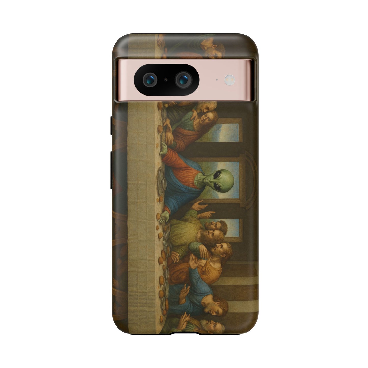 Phone Case - 'The Last Supper' Alien Parody Protective Cover
