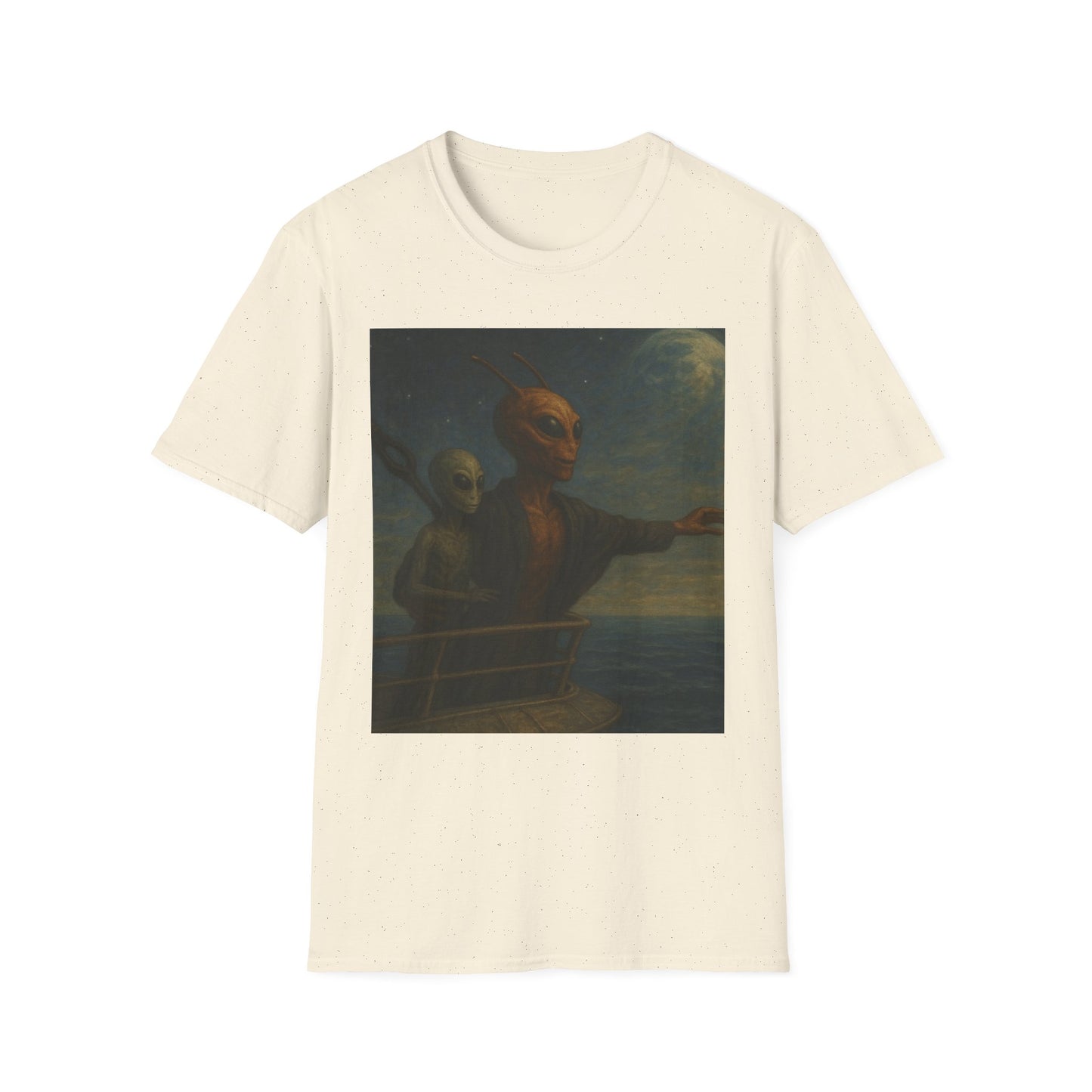 Alien Voyage T-Shirt — Vintage Surreal Art Tee
