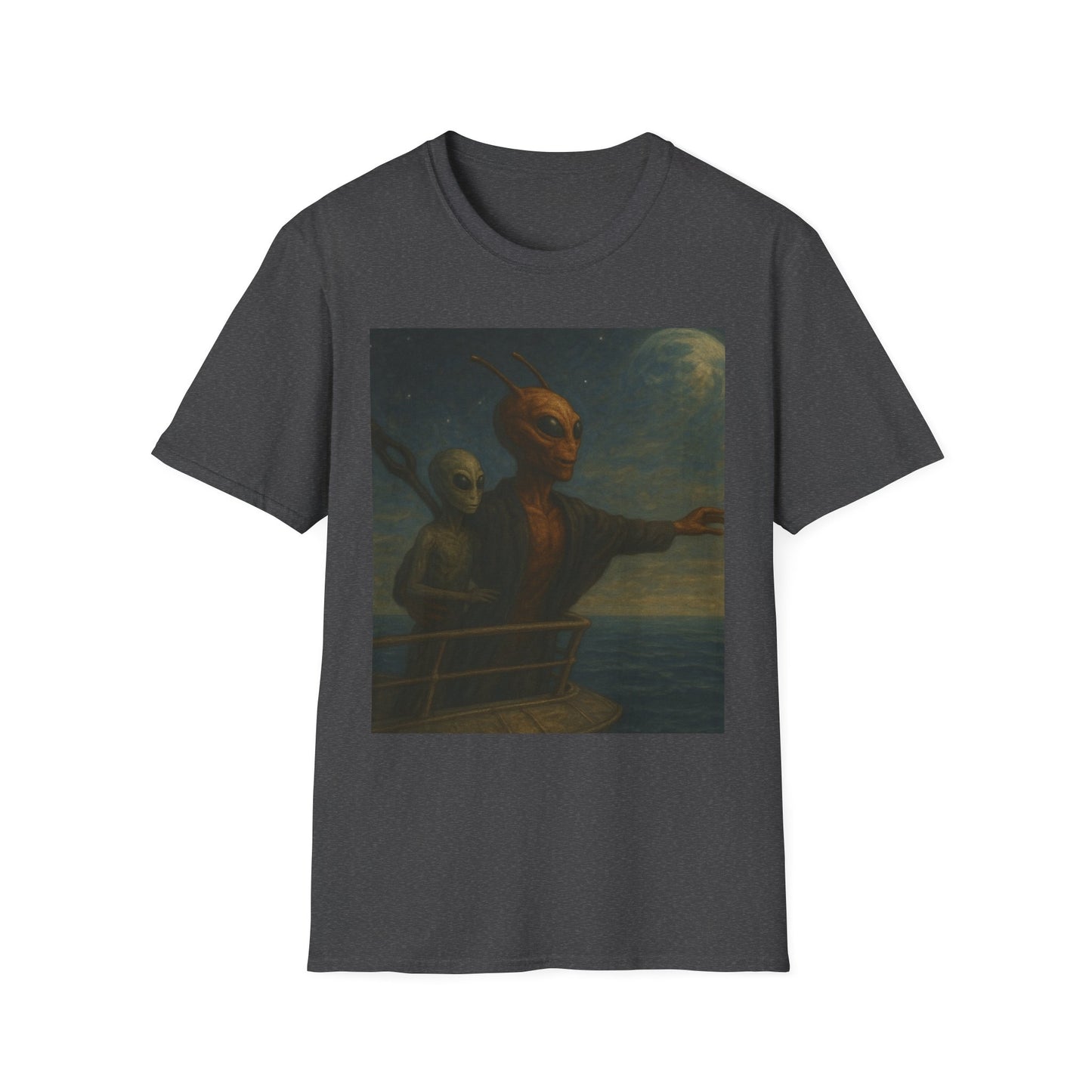 Alien Voyage T-Shirt — Vintage Surreal Art Tee