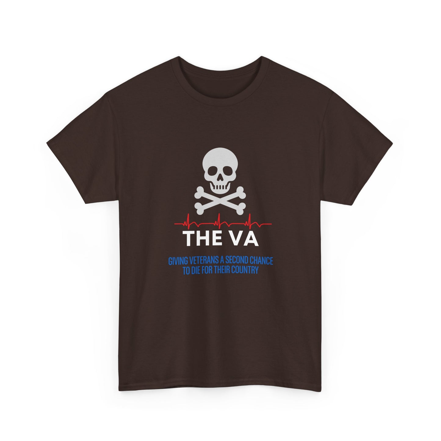 Veteran Skull & Crossbones Tee – “THE VA” Tribute T-Shirt