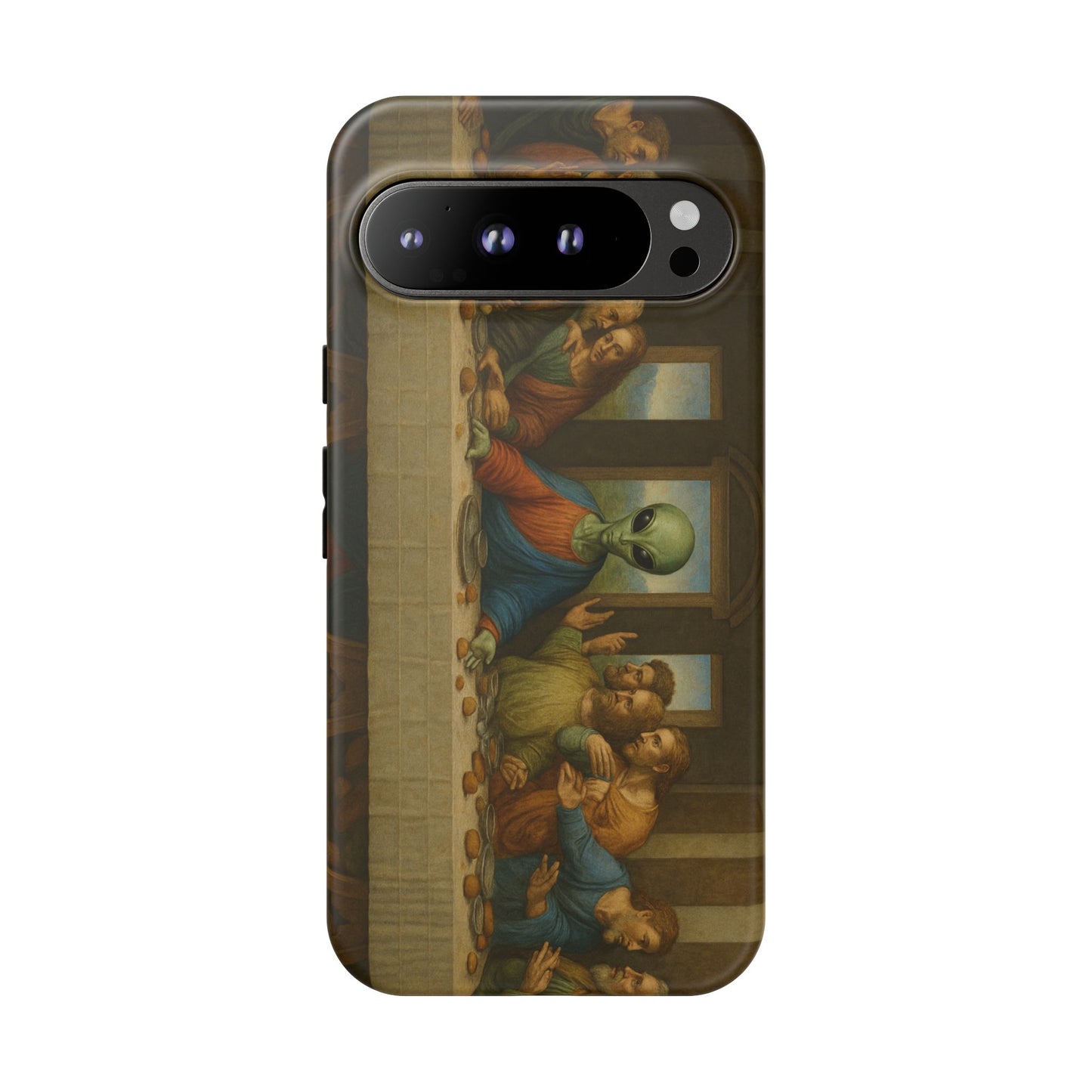 Phone Case - 'The Last Supper' Alien Parody Protective Cover