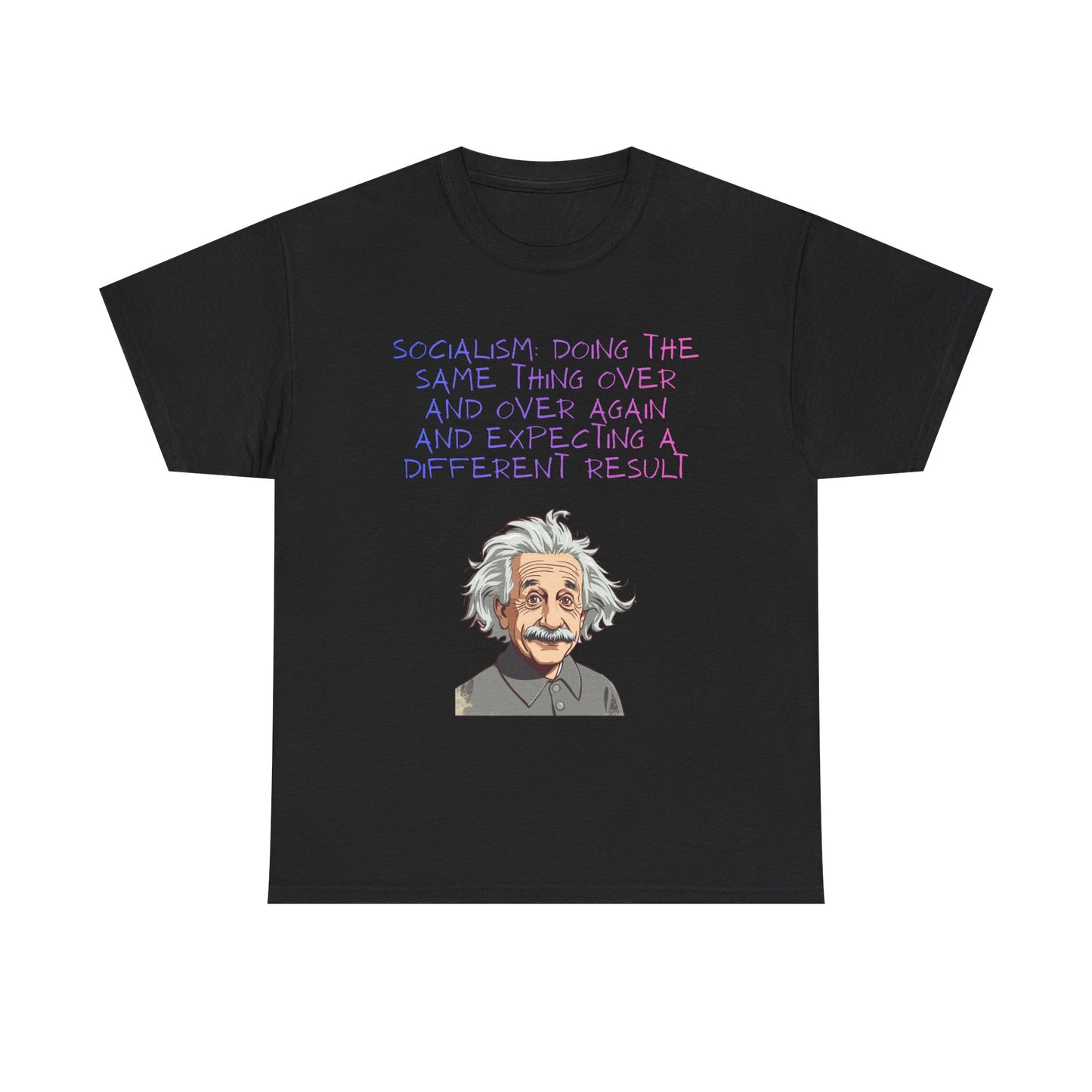 Science Humor T‑Shirt — Funny Quote & Cartoon Scientist Tee