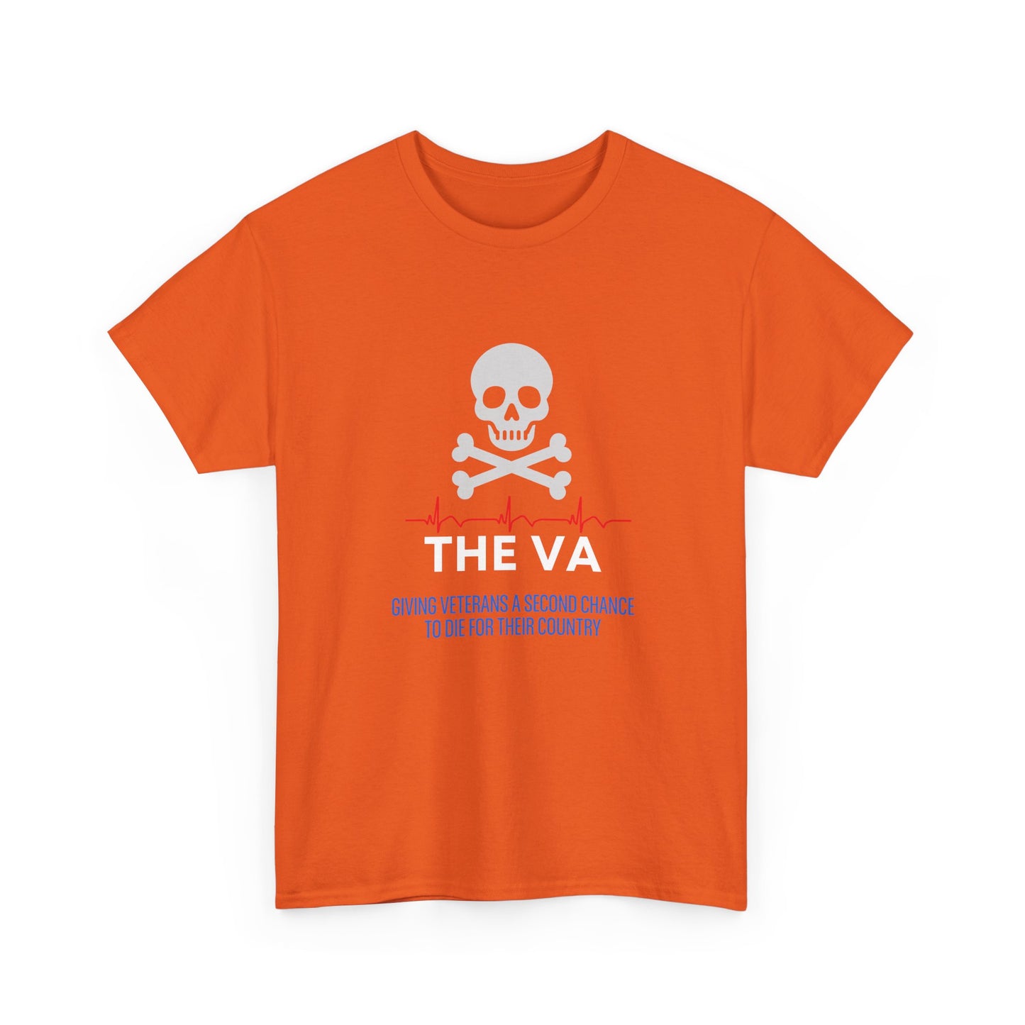 Veteran Skull & Crossbones Tee – “THE VA” Tribute T-Shirt