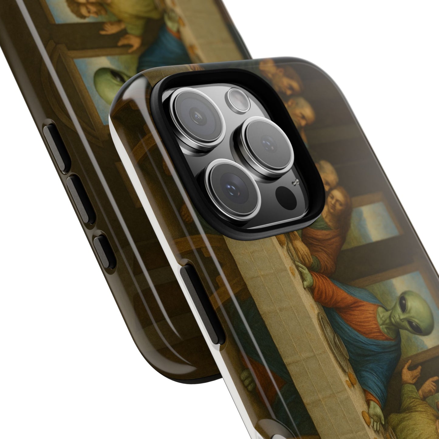Phone Case - 'The Last Supper' Alien Parody Protective Cover