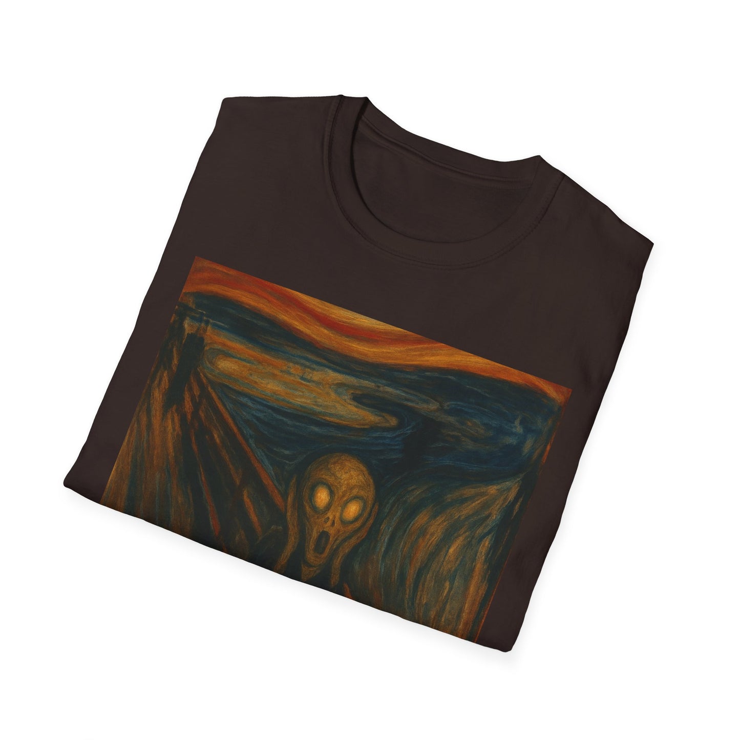 Scream Art T-Shirt — Classic Expressionist Print