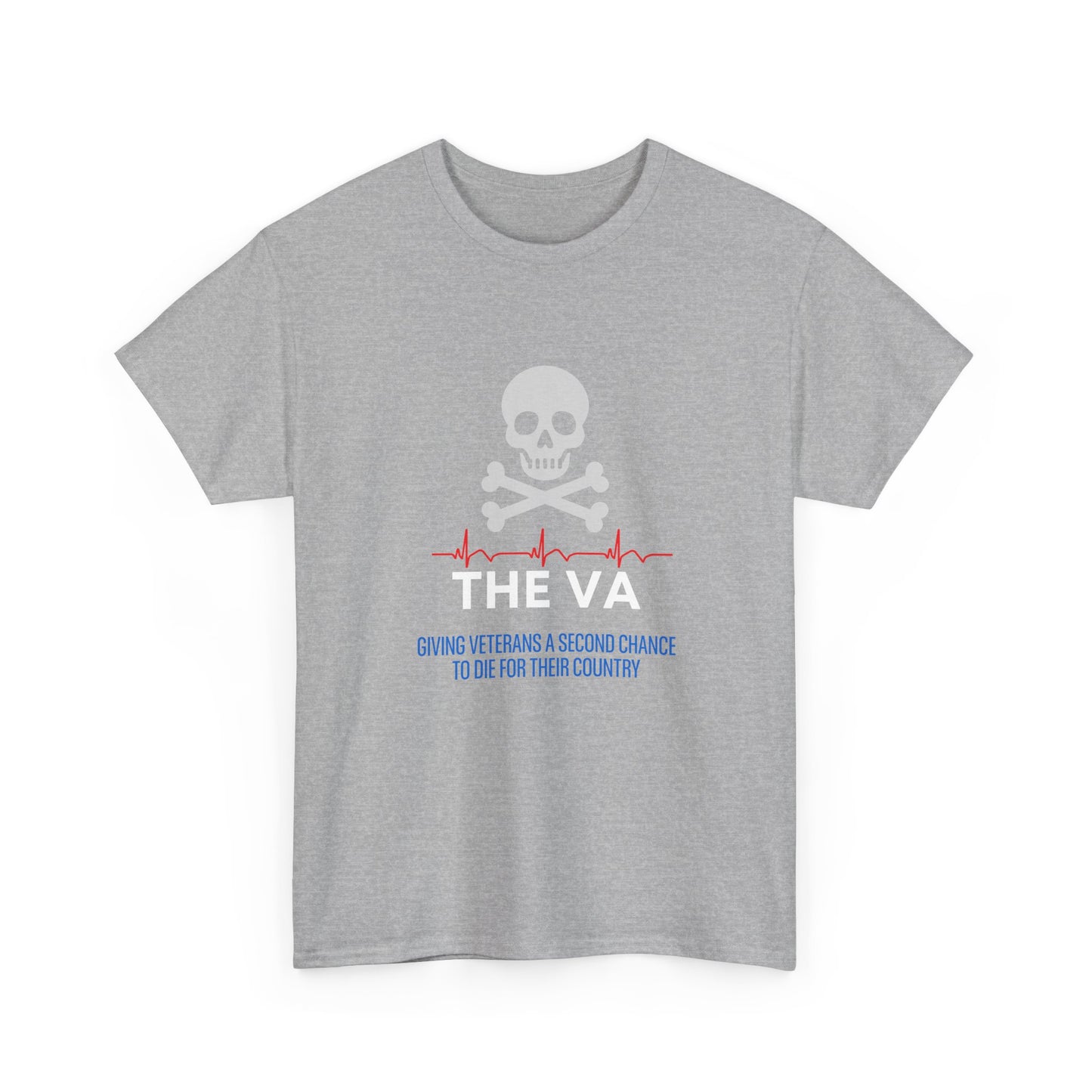Veteran Skull & Crossbones Tee – “THE VA” Tribute T-Shirt