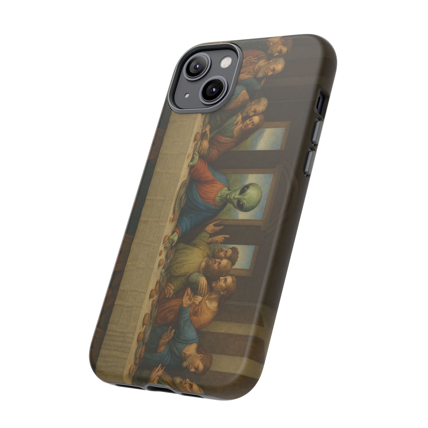 Phone Case - 'The Last Supper' Alien Parody Protective Cover