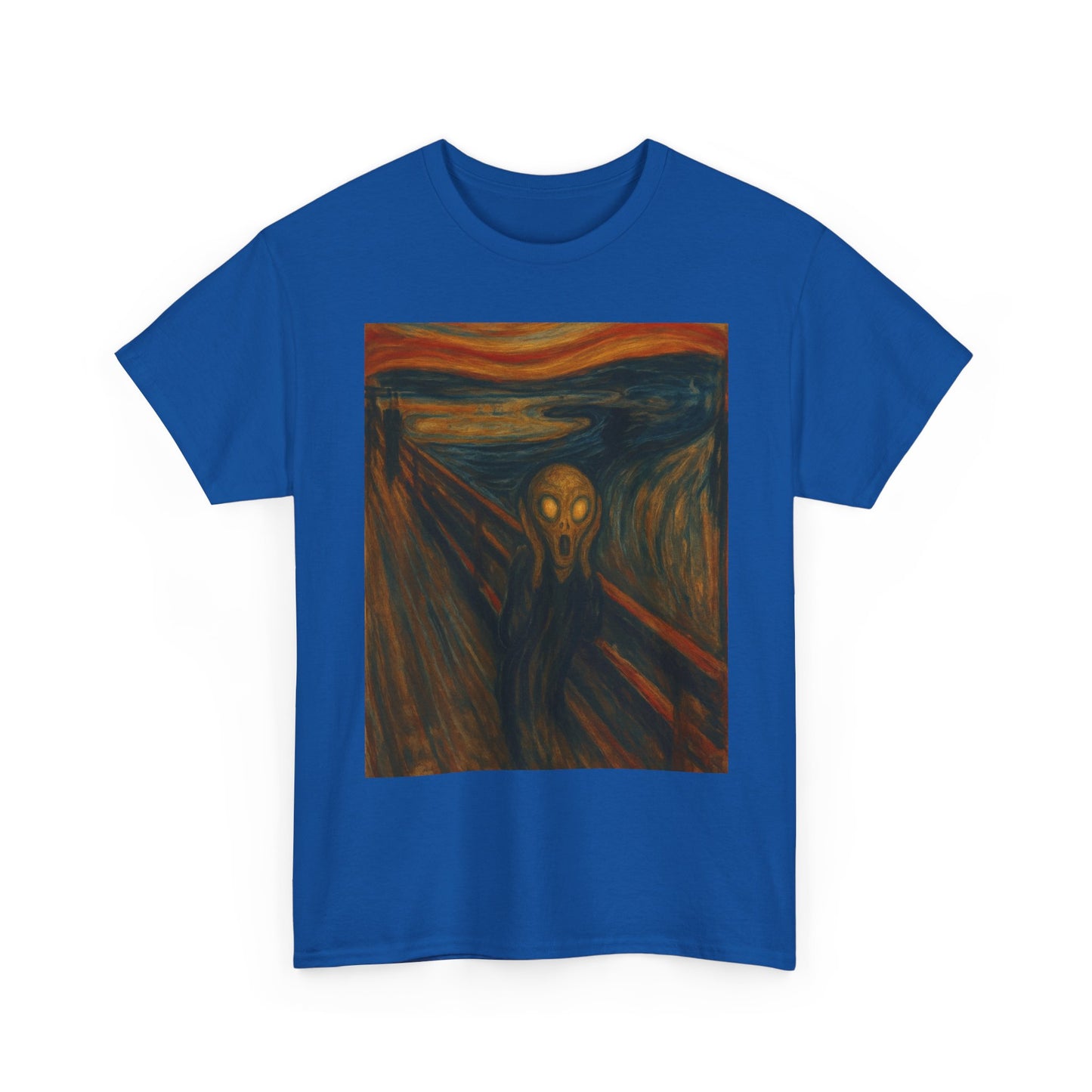 Scream Art T-Shirt — Expressionist Painting Graphic Tee