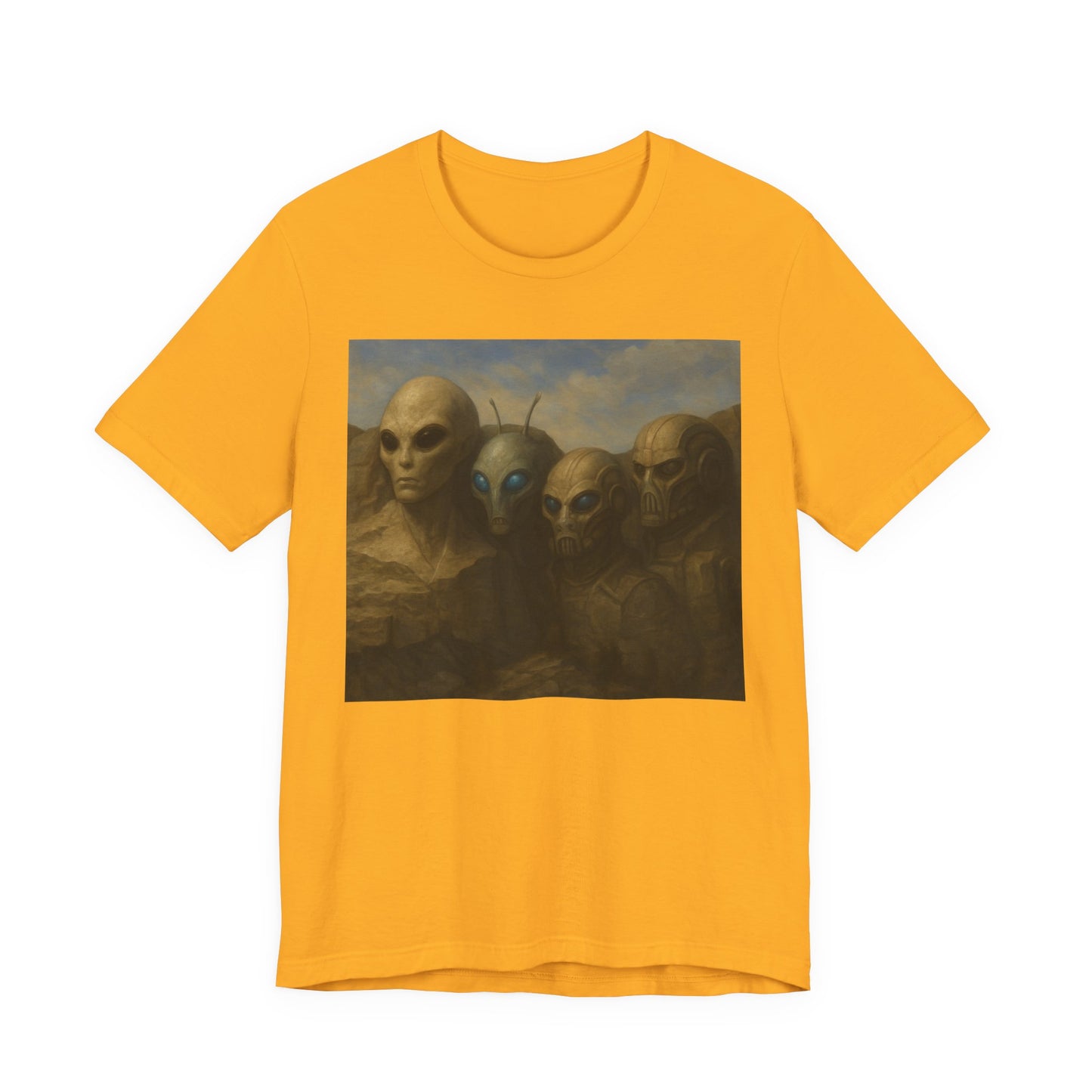 Alien Portrait T-Shirt — Vintage Sci‑Fi Art Tee