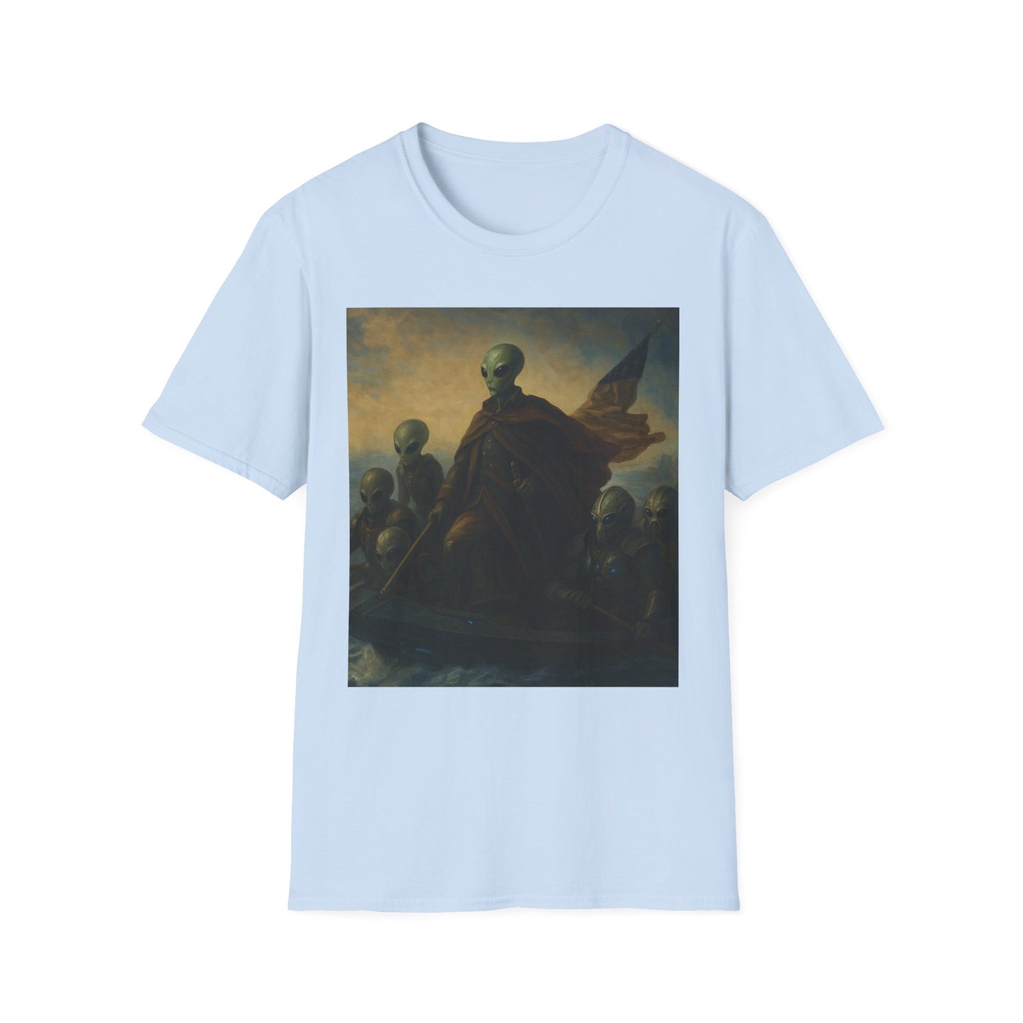 Alien Revolution T-Shirt — Vintage Portrait of Extraterrestrial Leaders