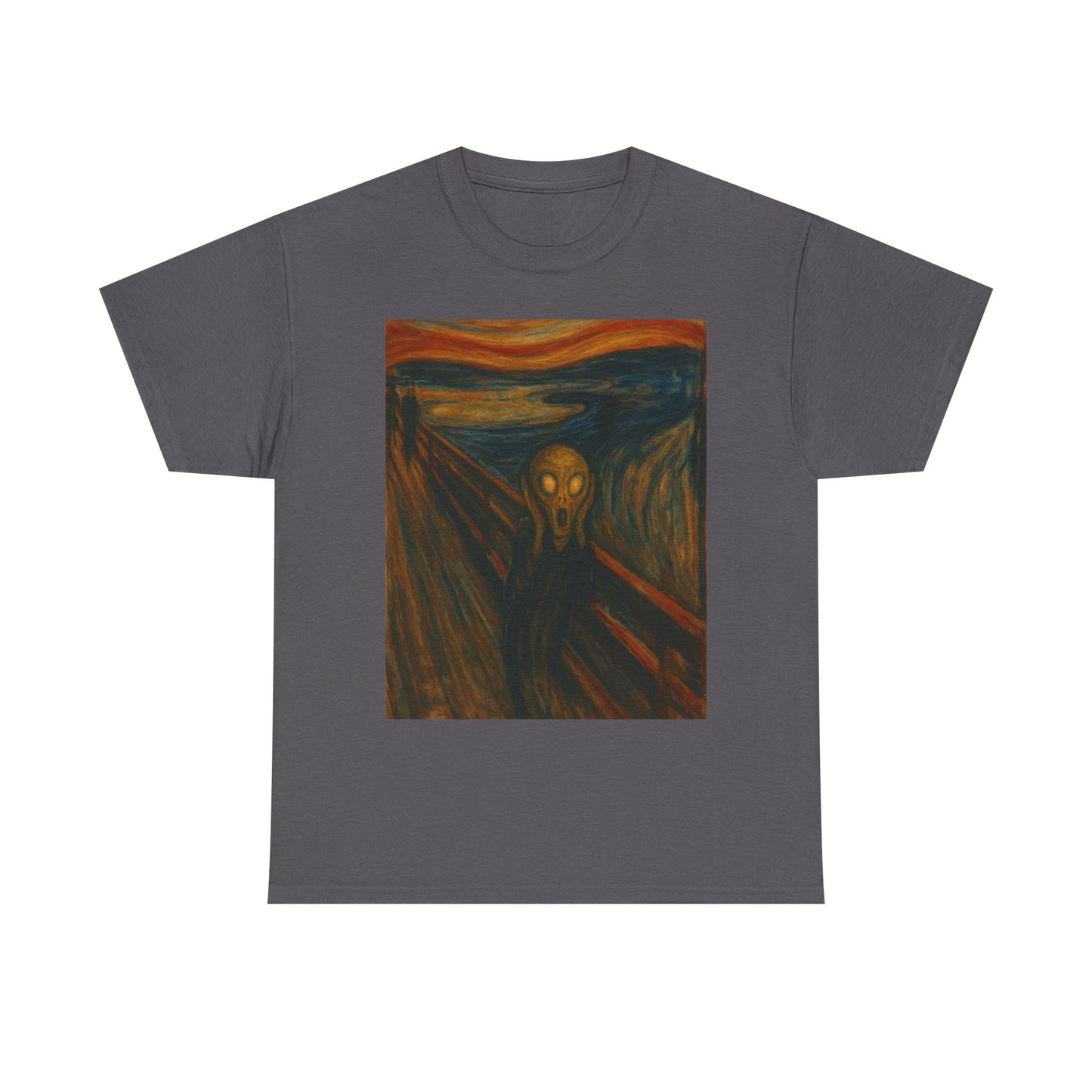 Scream Art T-Shirt — Expressionist Painting Graphic Tee