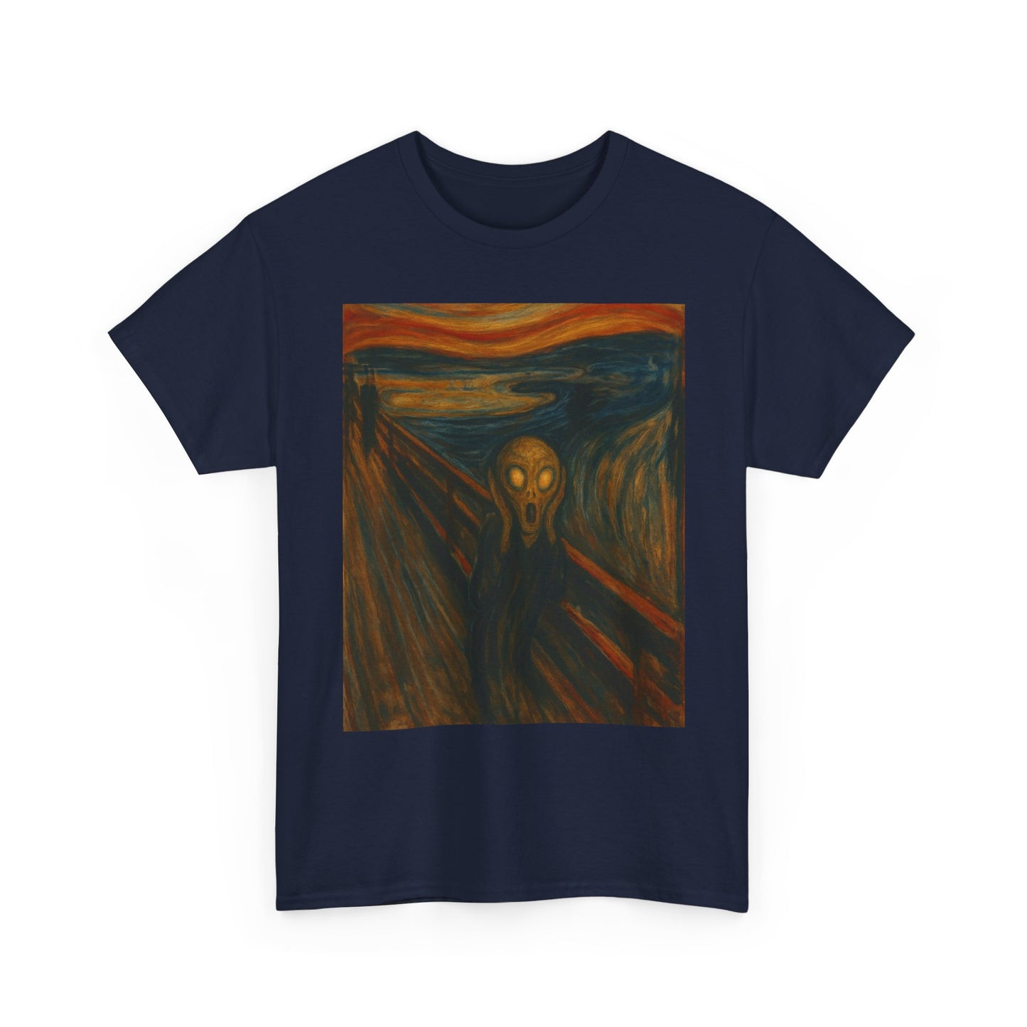 Scream Art T-Shirt — Expressionist Painting Graphic Tee