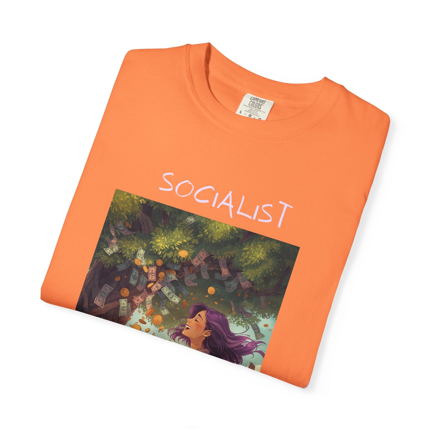 Socialist Economy T-Shirt — Illustrated Garden Graphic Tee