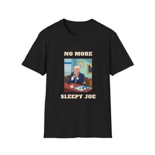 No More Sleepy Joe T-Shirt — Funny Political Graphic Tee