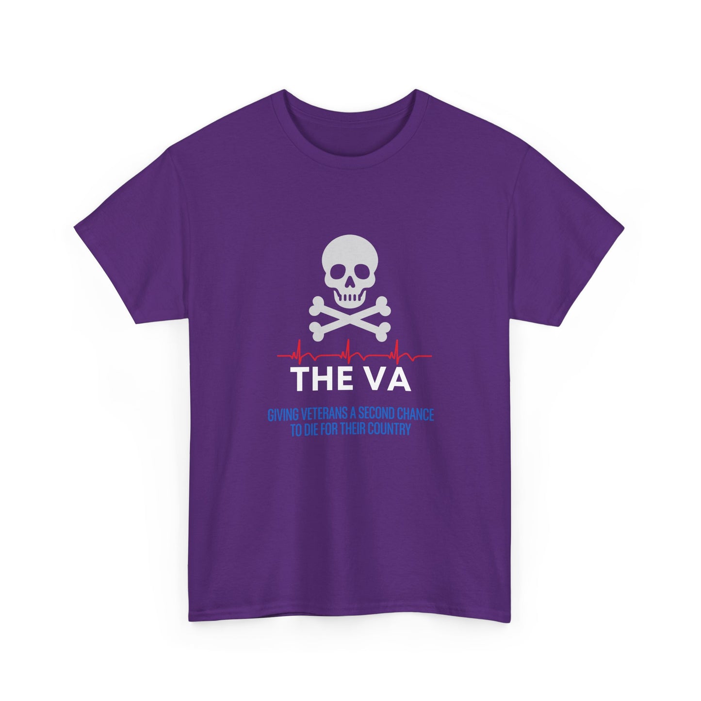 Veteran Skull & Crossbones Tee – “THE VA” Tribute T-Shirt