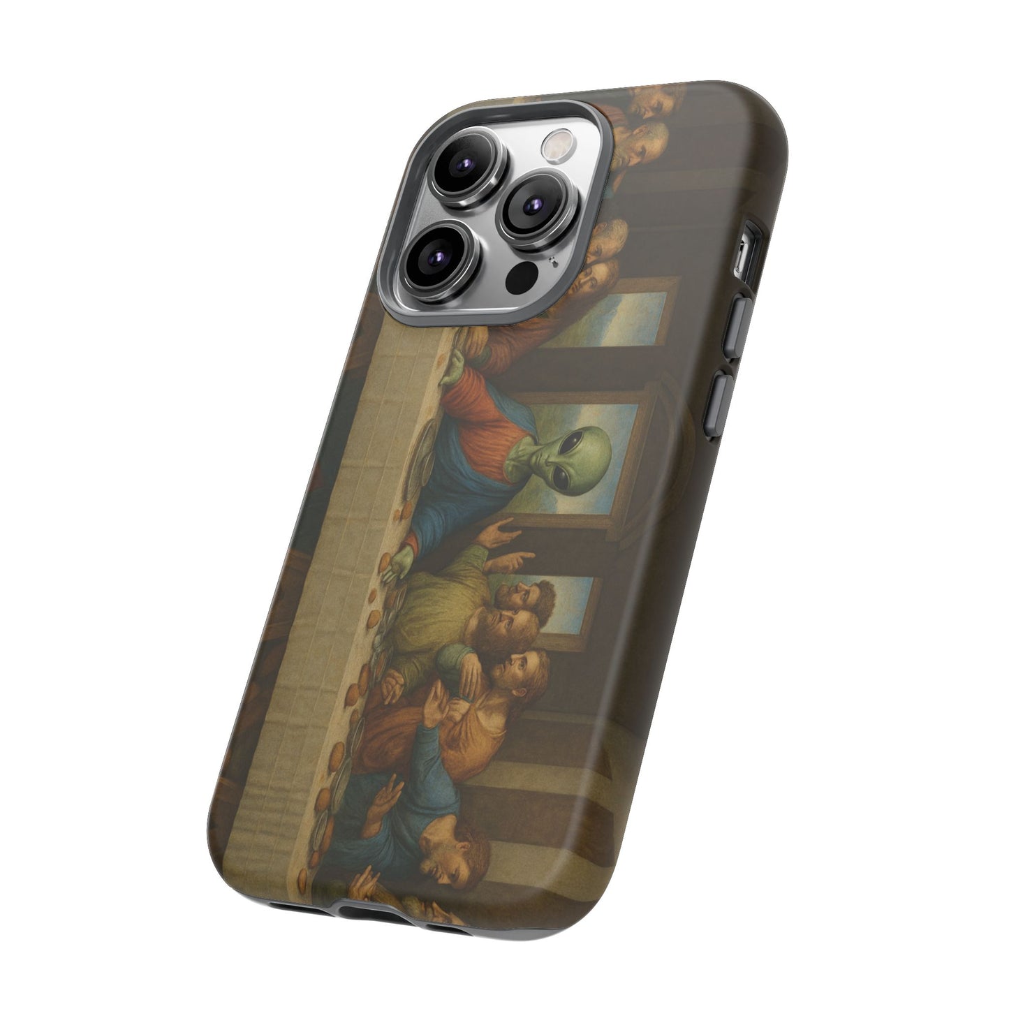 Phone Case - 'The Last Supper' Alien Parody Protective Cover