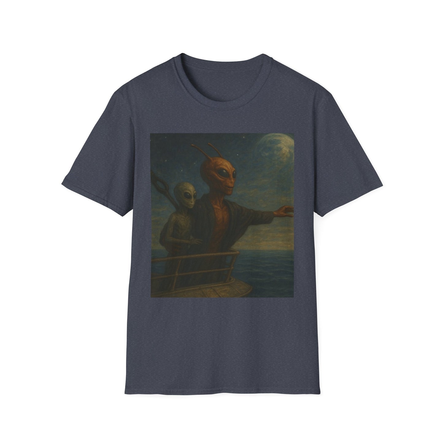 Alien Voyage T-Shirt — Vintage Surreal Art Tee