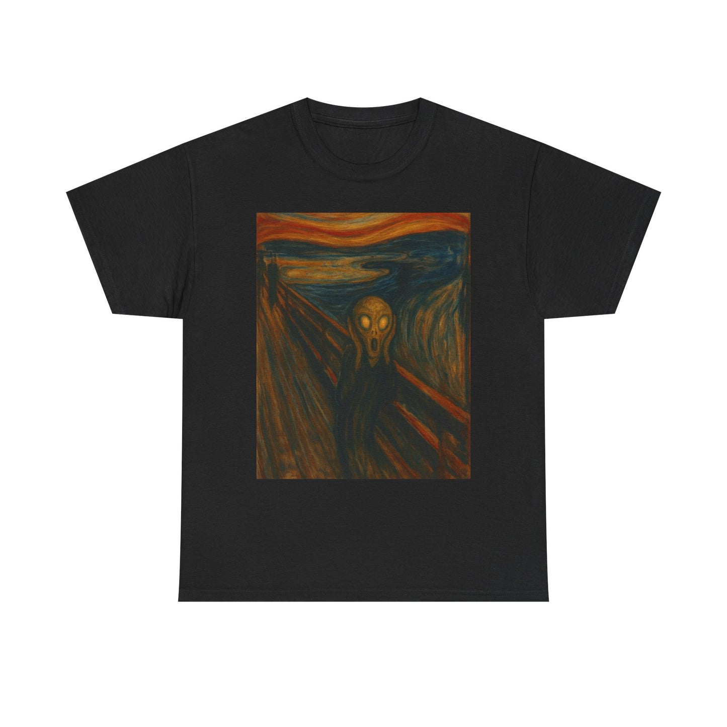 Scream Art T-Shirt — Expressionist Painting Graphic Tee