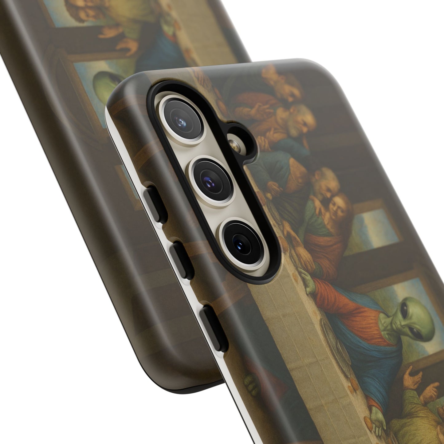 Phone Case - 'The Last Supper' Alien Parody Protective Cover