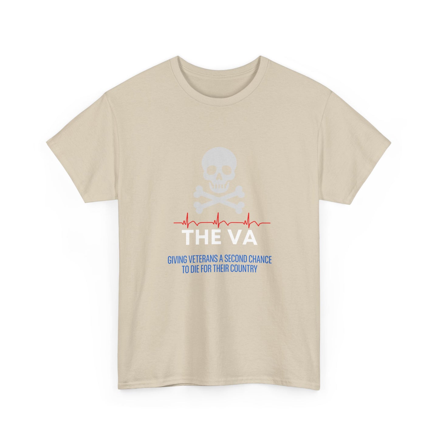 Veteran Skull & Crossbones Tee – “THE VA” Tribute T-Shirt