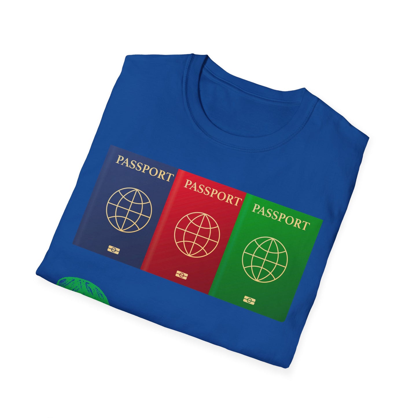 Passport Bro T‑Shirt — Travel Crewneck for Adventurers