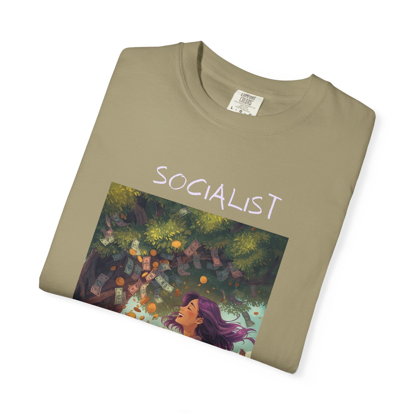 Socialist Economy T-Shirt — Illustrated Garden Graphic Tee